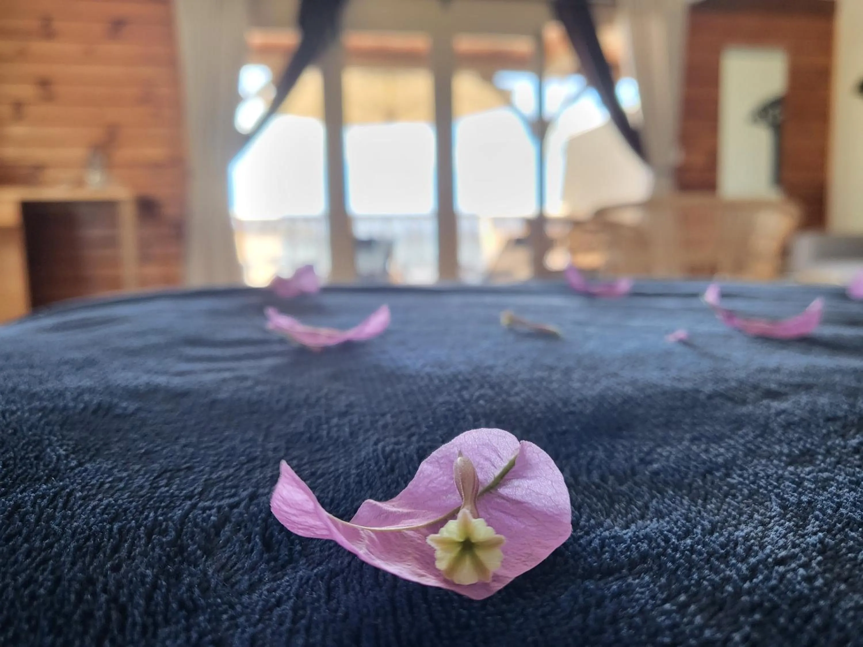 Bed in Hôtel Hamaha Beach