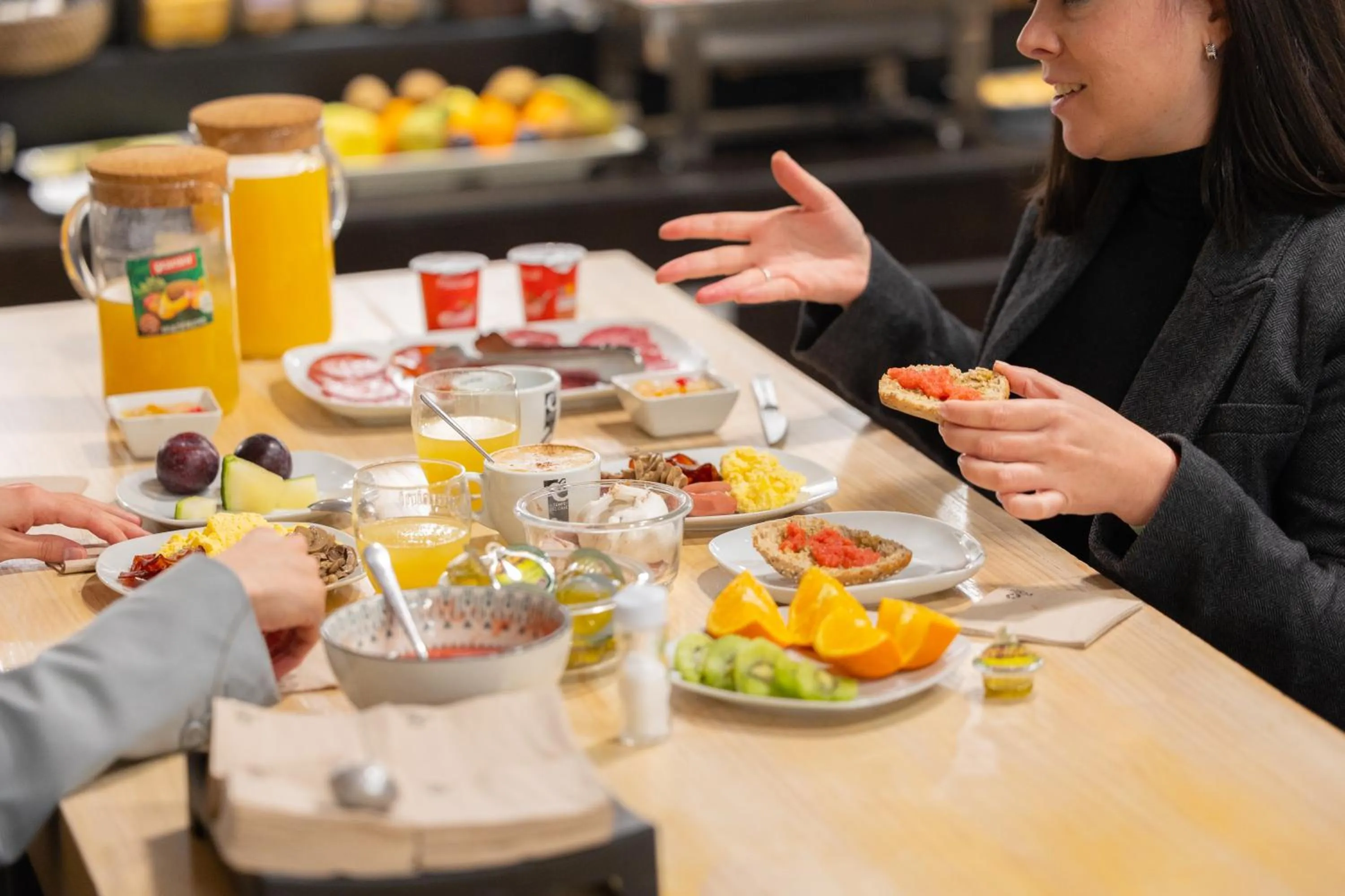 Breakfast in Hotel Pilar Plaza