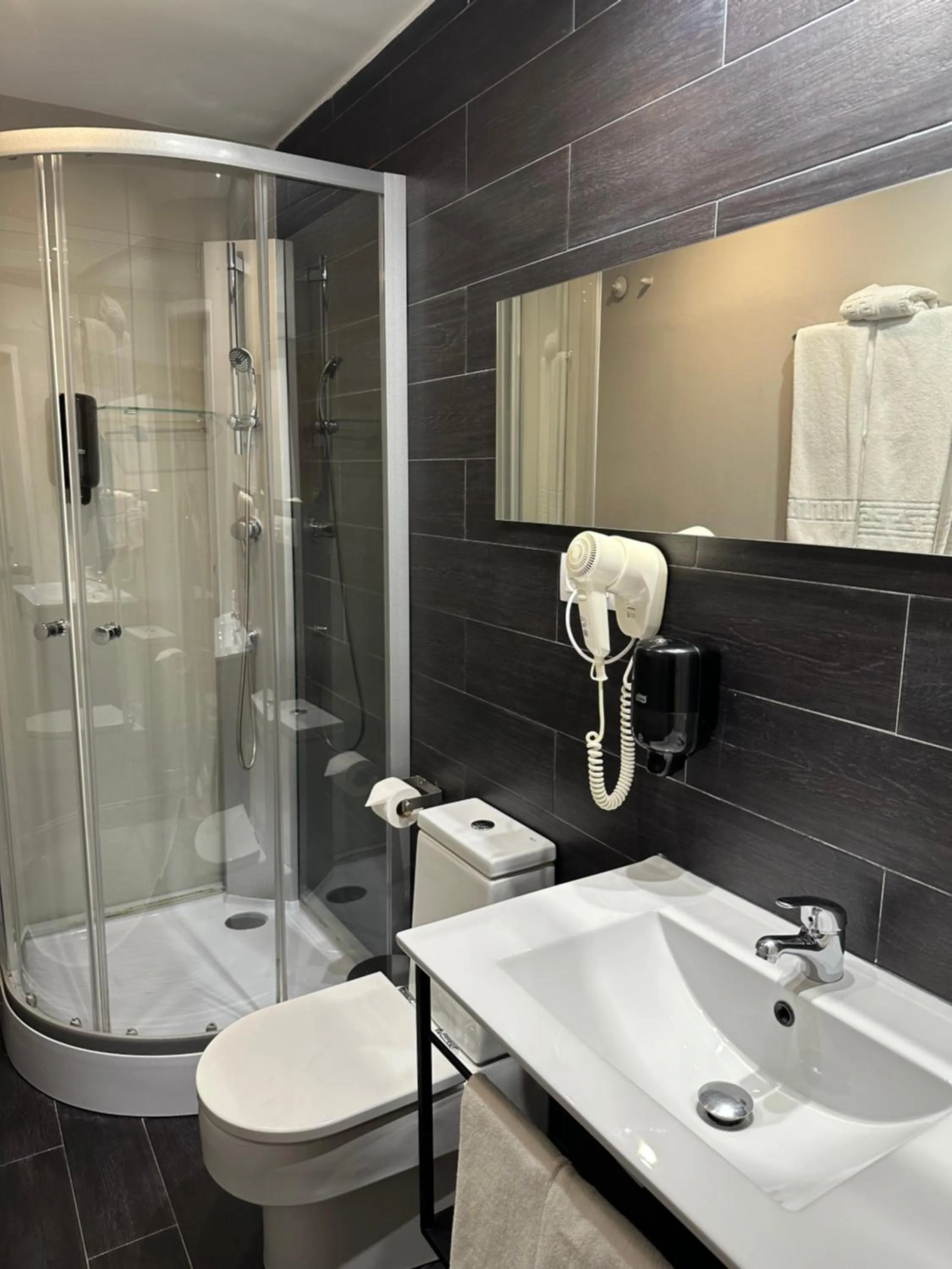 Shower in Hotel Pilar Plaza