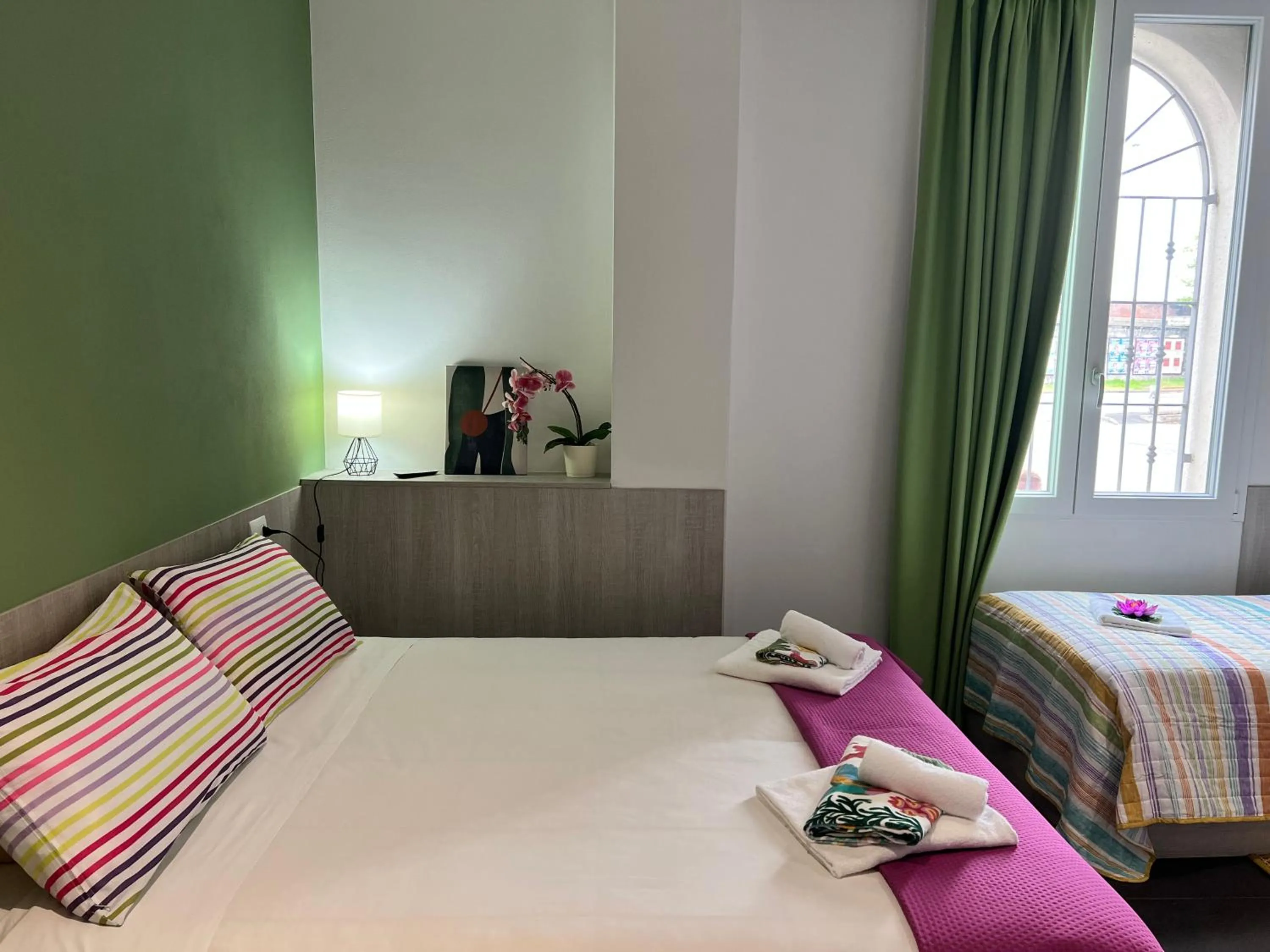 Bed in Bnbook Residence Matteotti