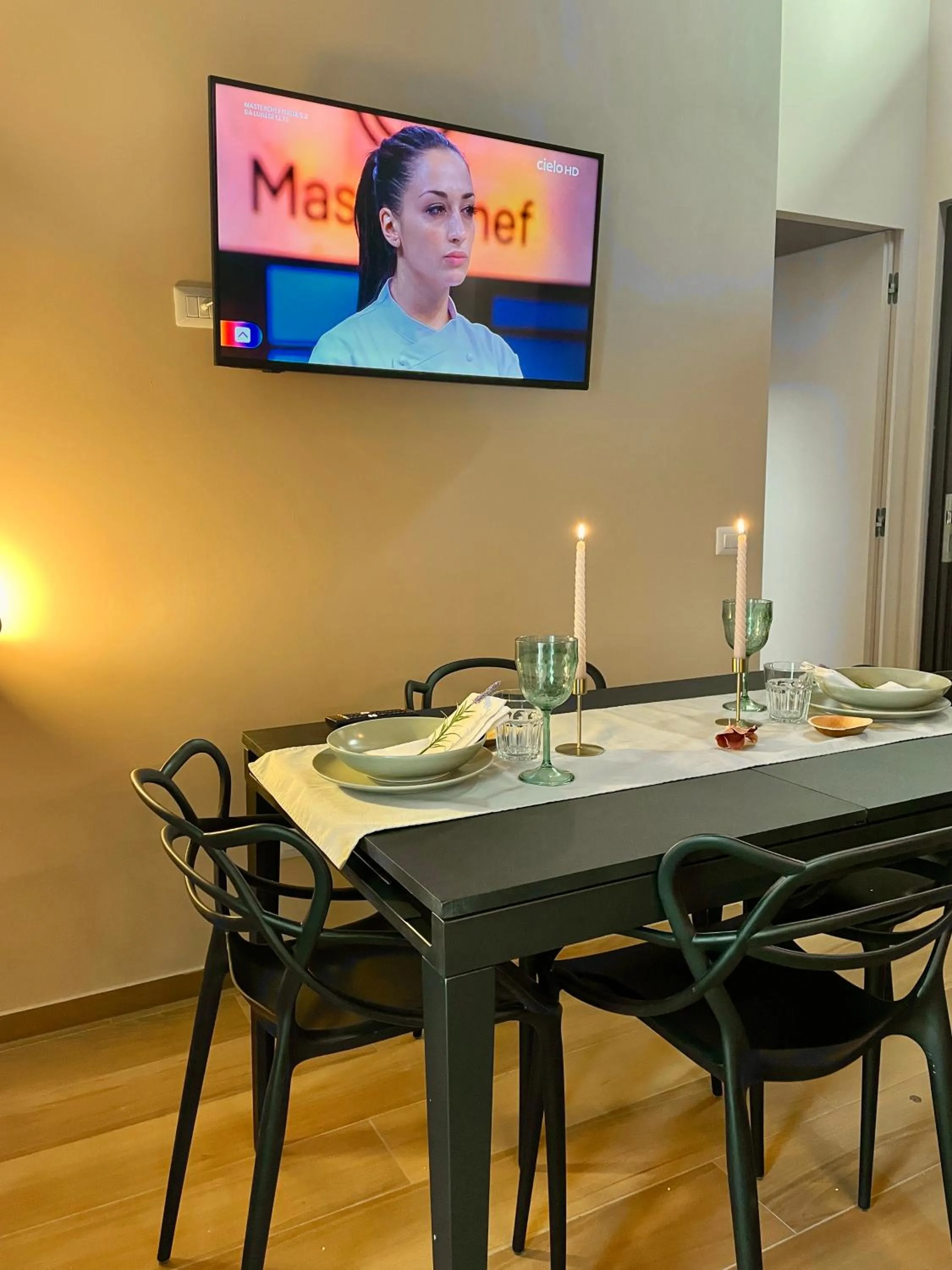 TV and multimedia in Bnbook Residence Matteotti
