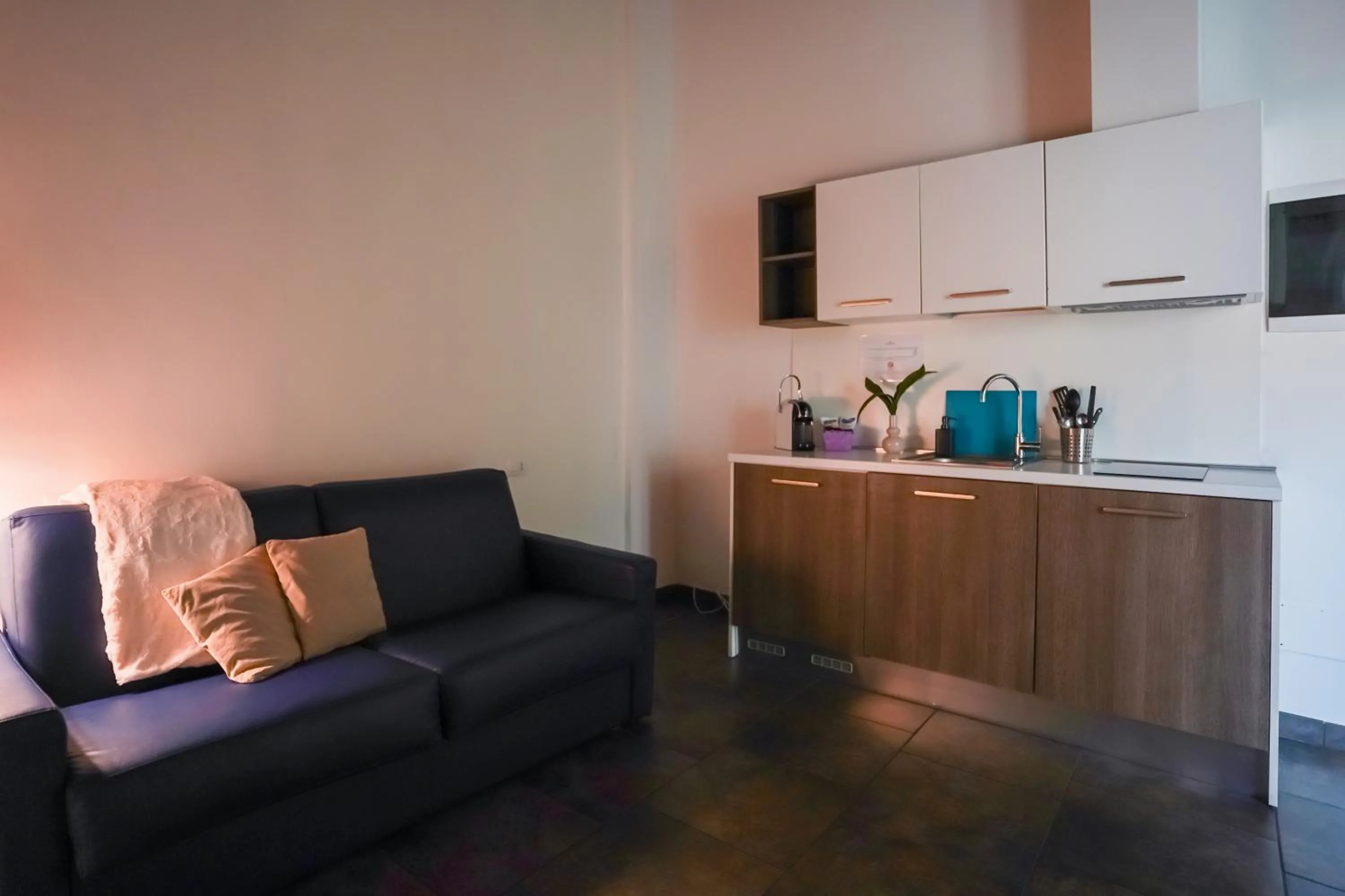 Kitchen or kitchenette in Bnbook Residence Matteotti