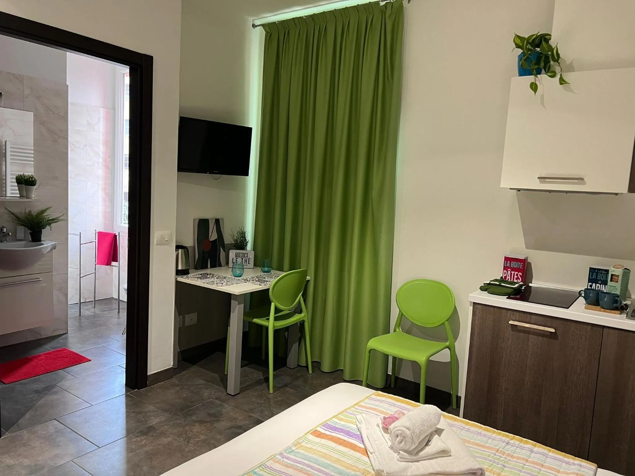 Bed in Bnbook Residence Matteotti