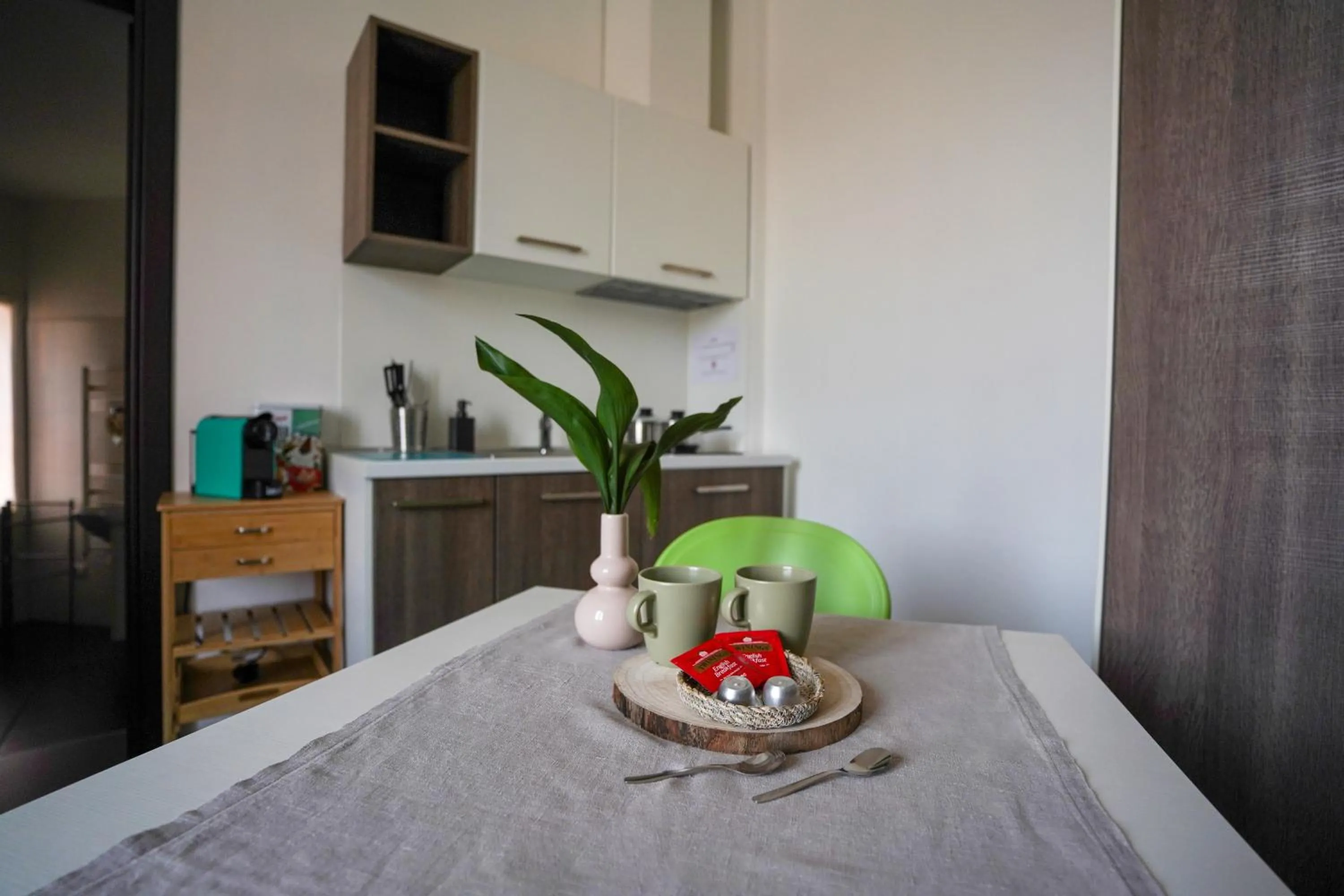 Kitchen or kitchenette in Bnbook Residence Matteotti