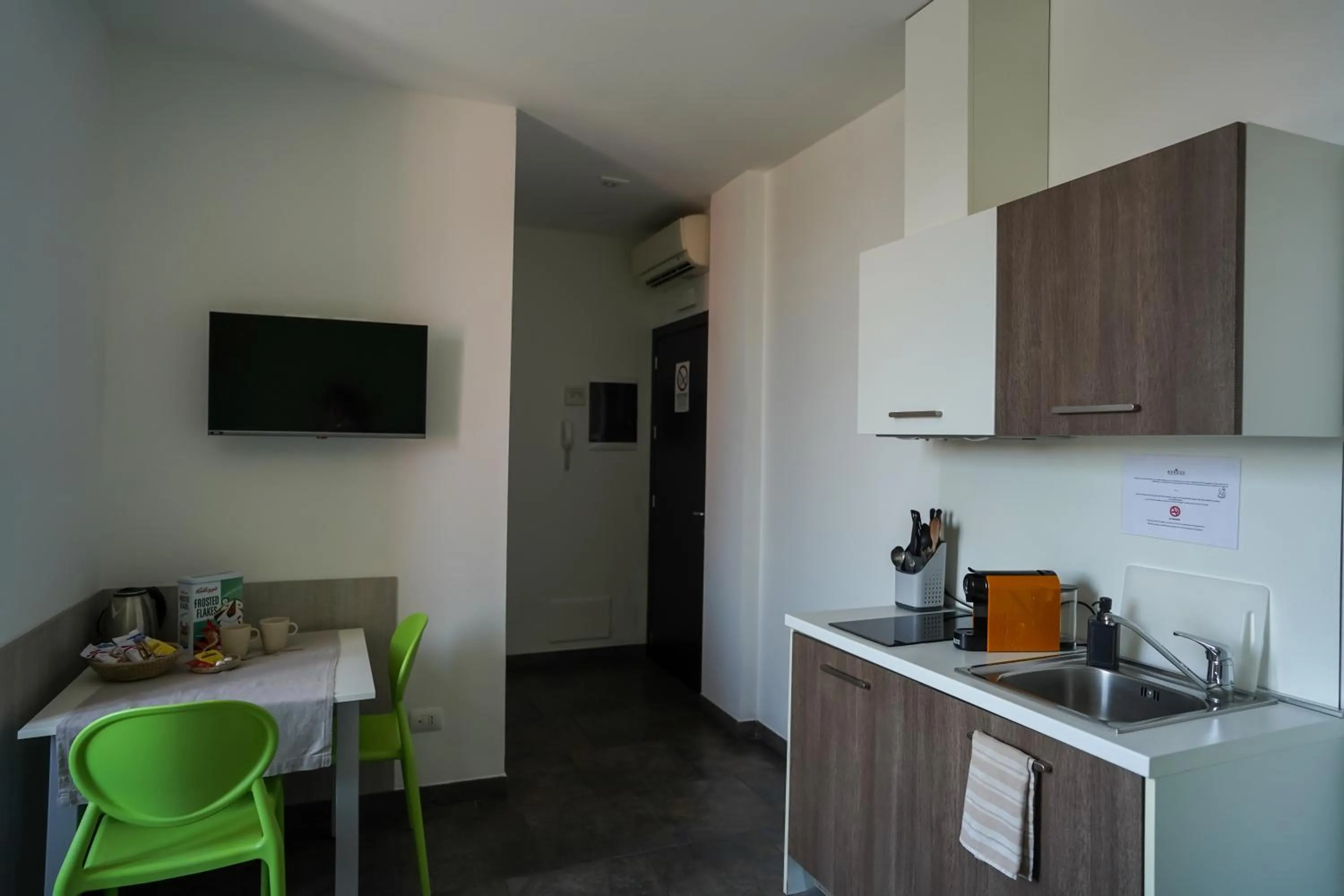 Kitchen or kitchenette in Bnbook Residence Matteotti