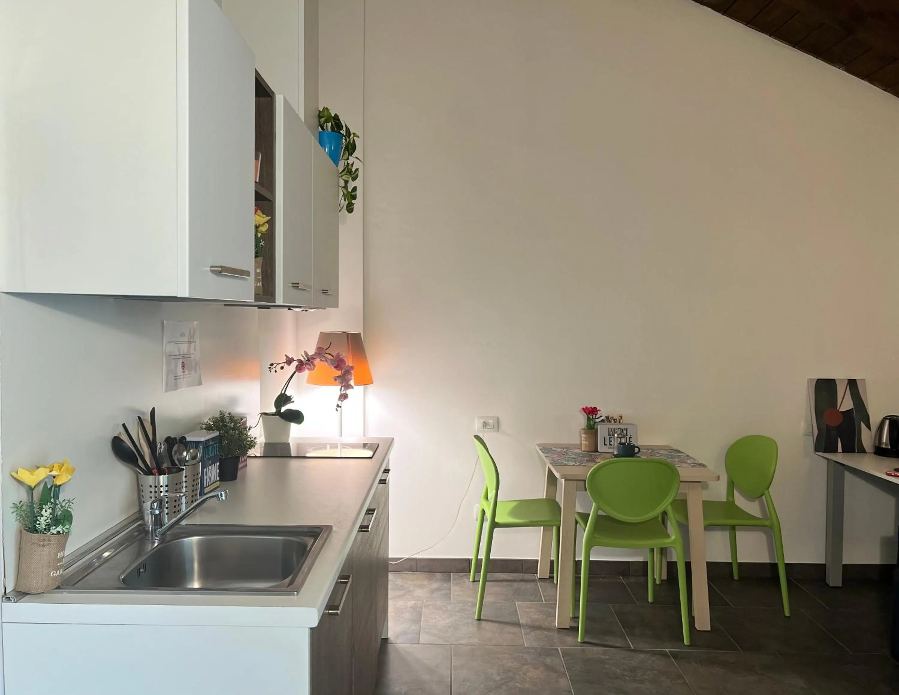 Kitchen or kitchenette in Bnbook Residence Matteotti