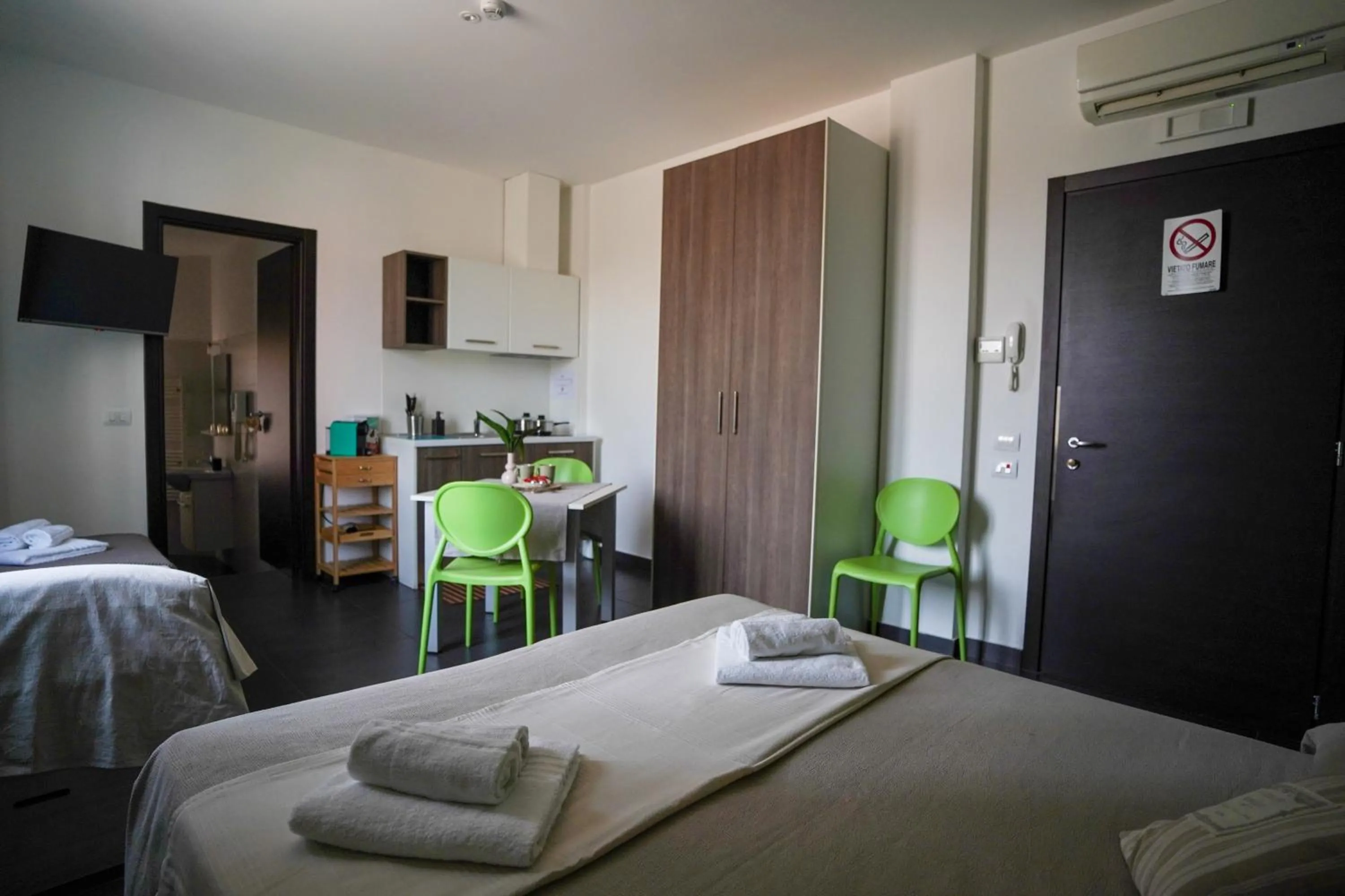 Bed in Bnbook Residence Matteotti