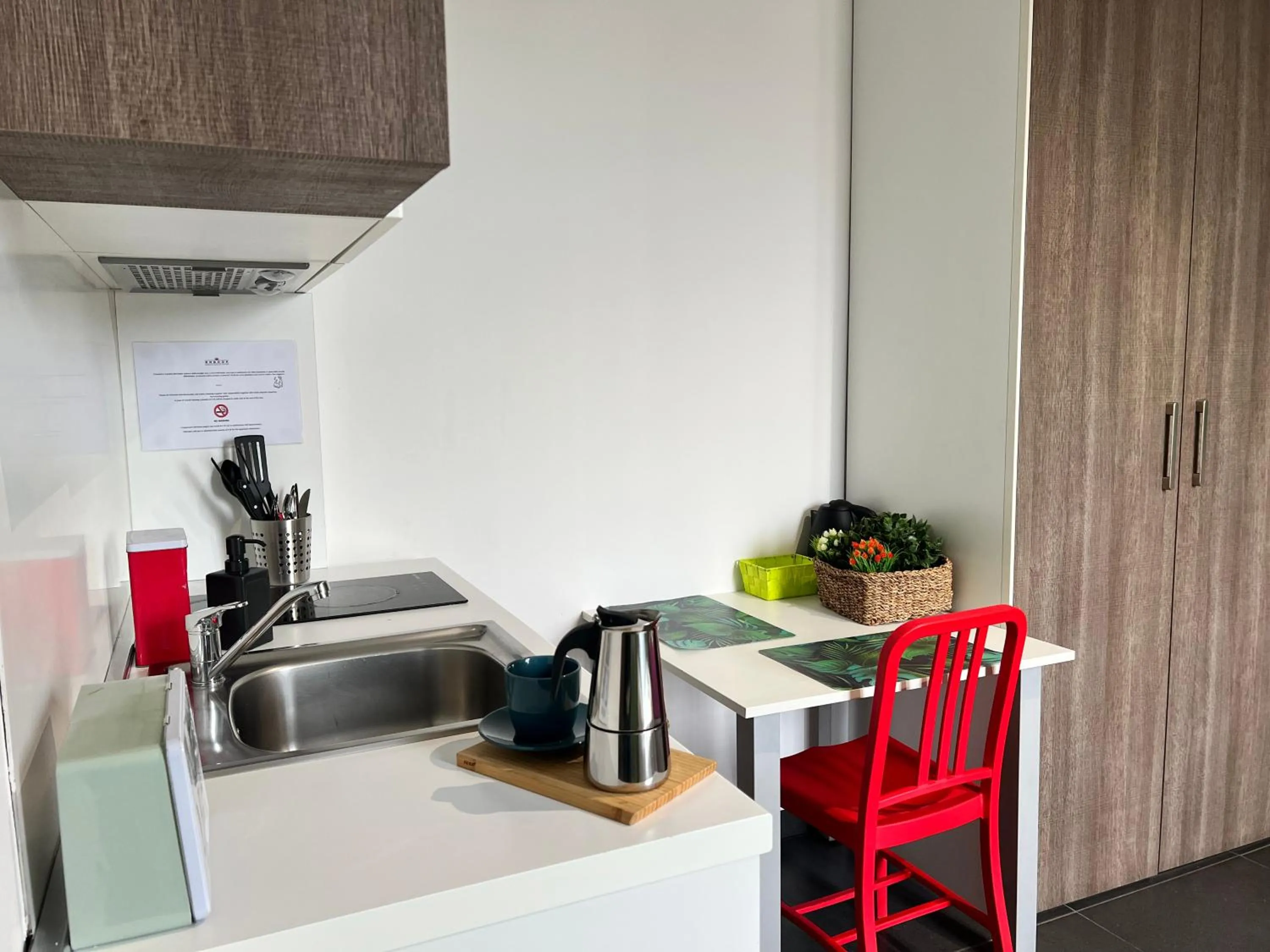 Kitchen or kitchenette in Bnbook Residence Matteotti