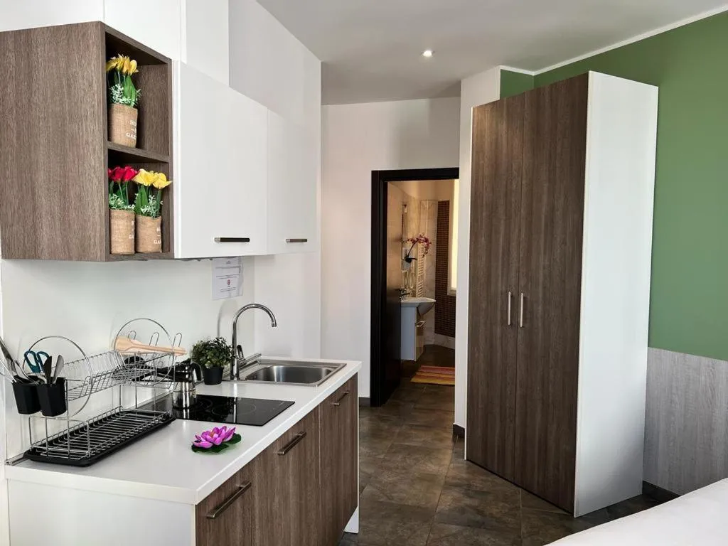 Kitchen or kitchenette in Bnbook Residence Matteotti
