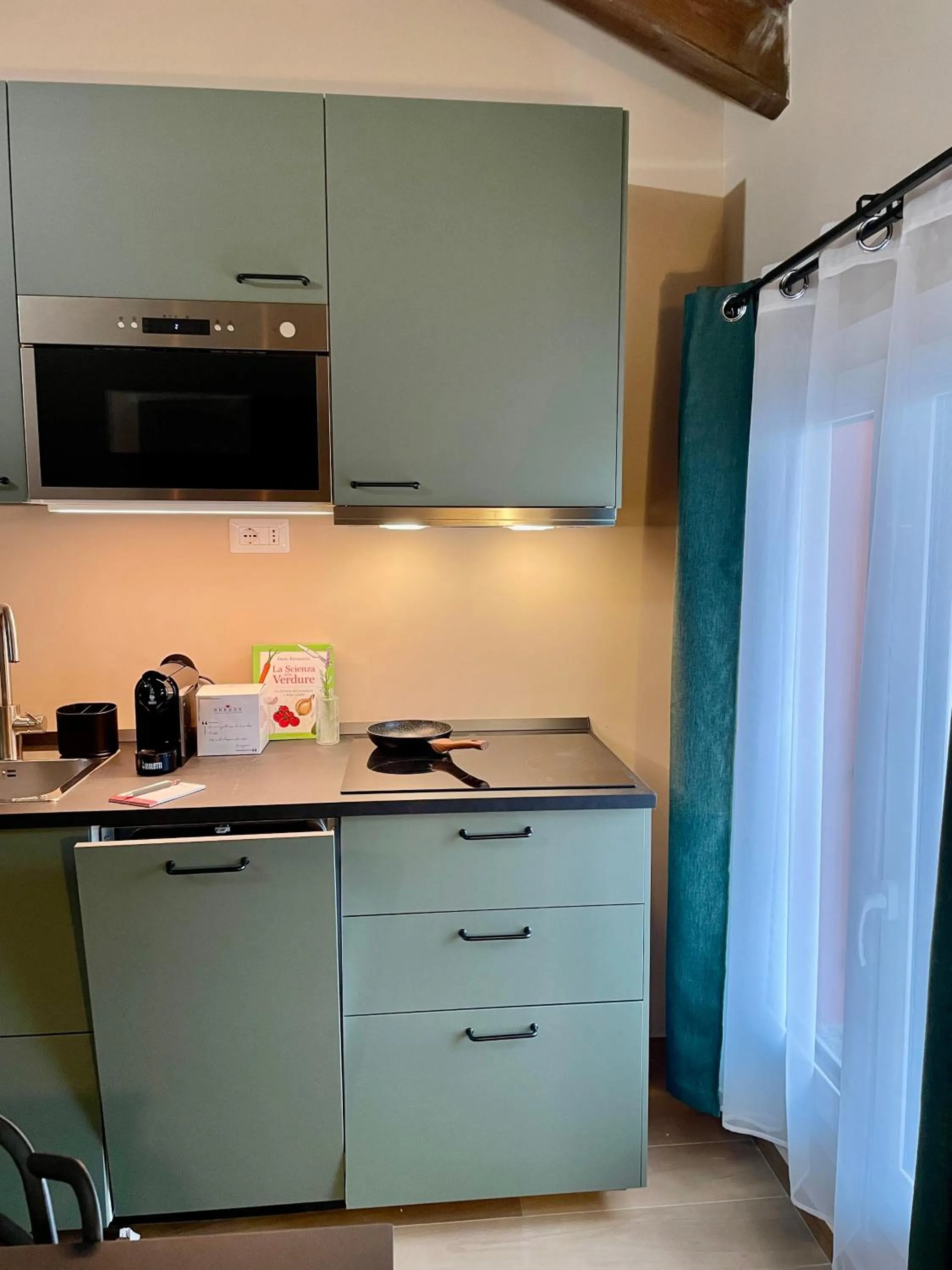 Kitchen or kitchenette in Bnbook Residence Matteotti