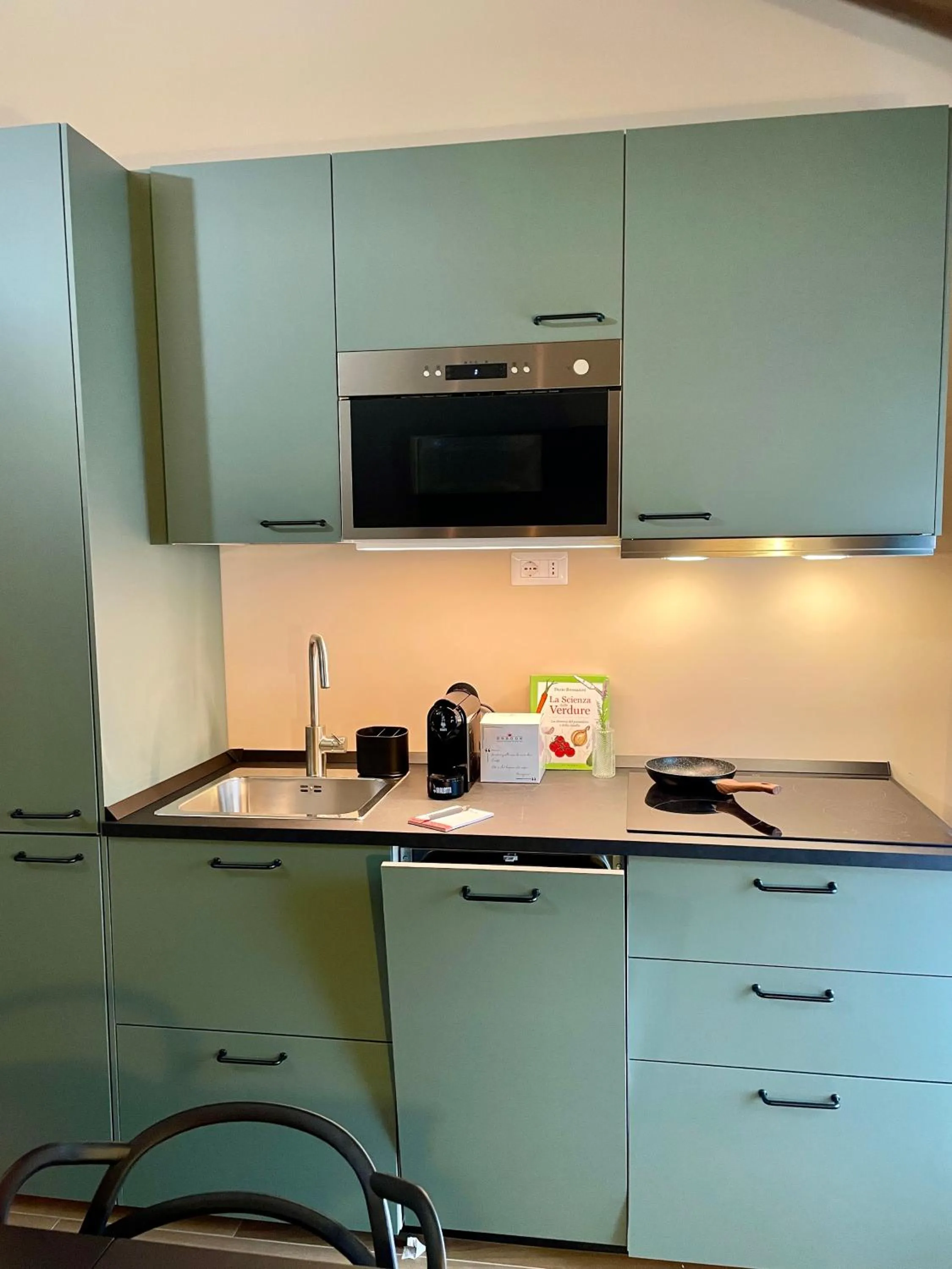 Kitchen or kitchenette in Bnbook Residence Matteotti