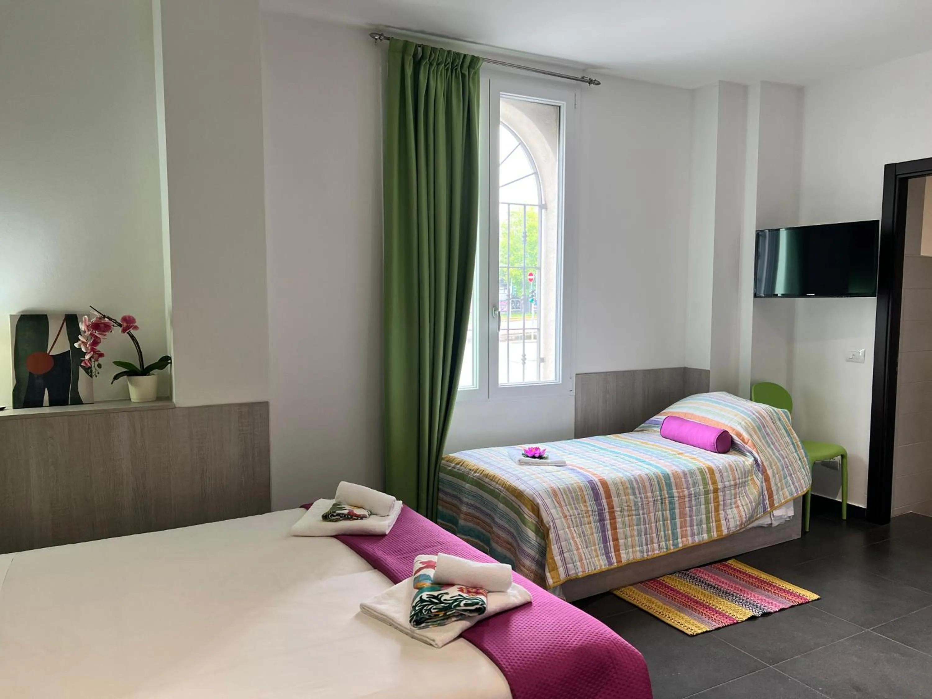 Bed in Bnbook Residence Matteotti