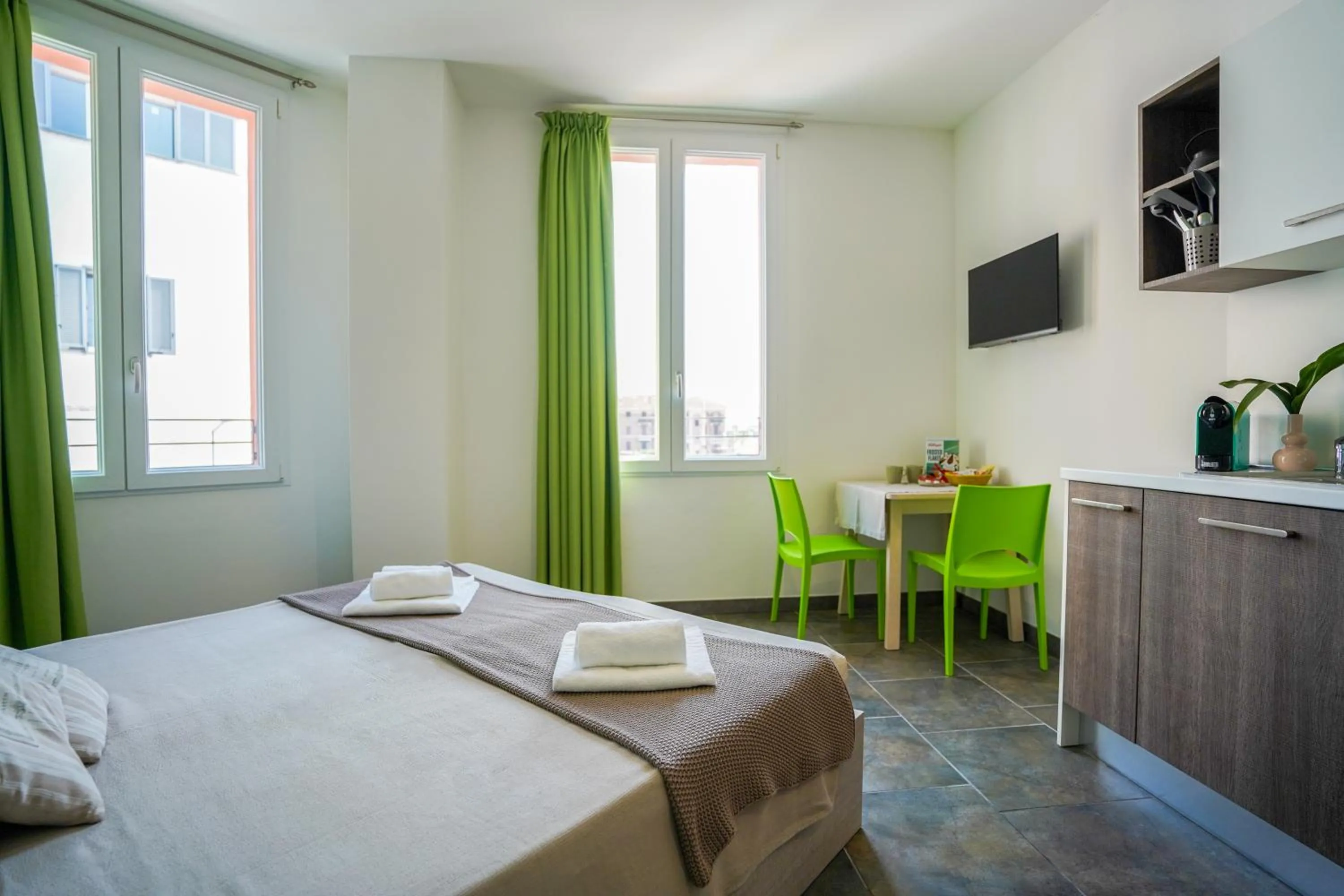Bed in Bnbook Residence Matteotti