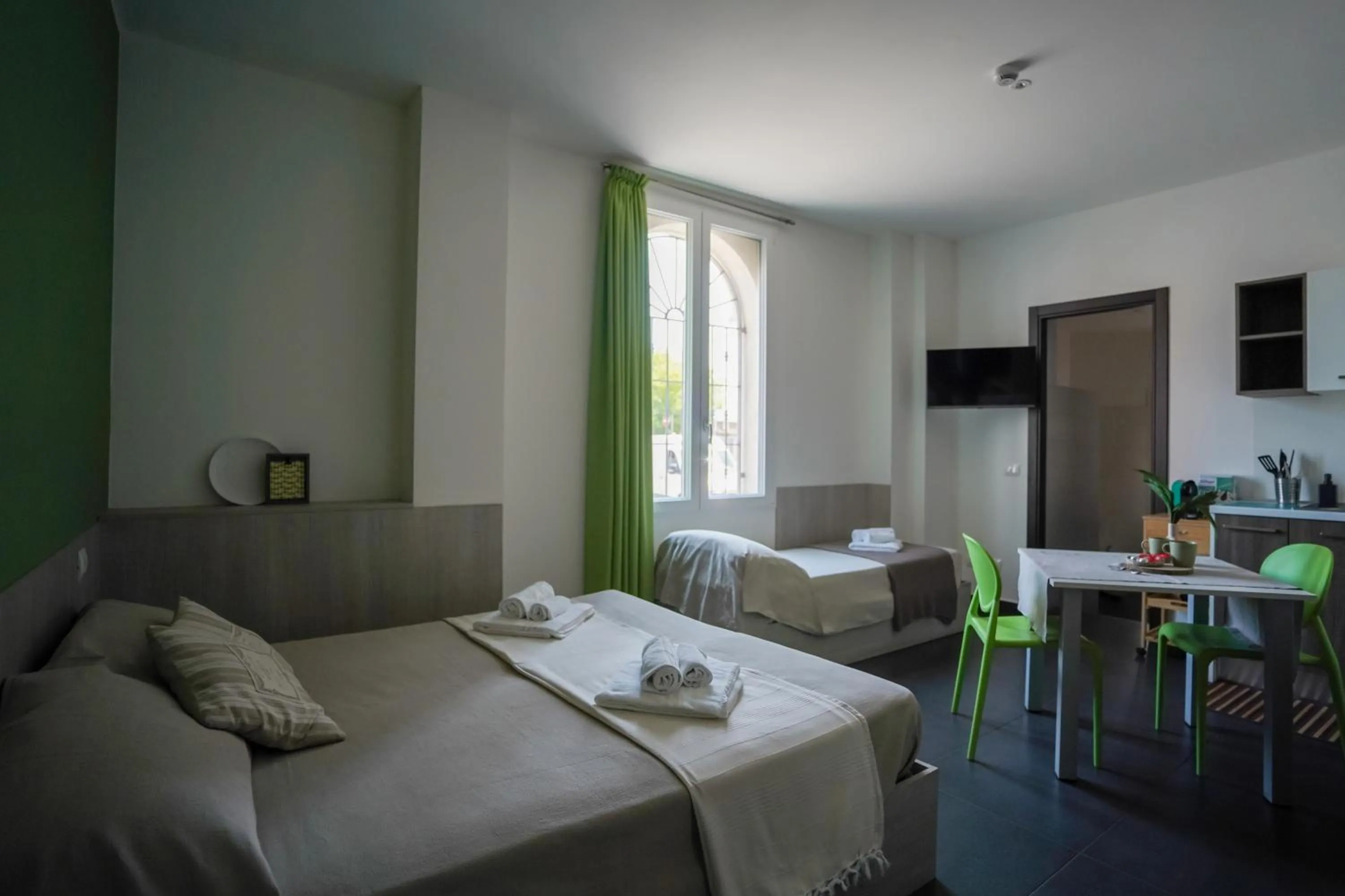 Bed in Bnbook Residence Matteotti