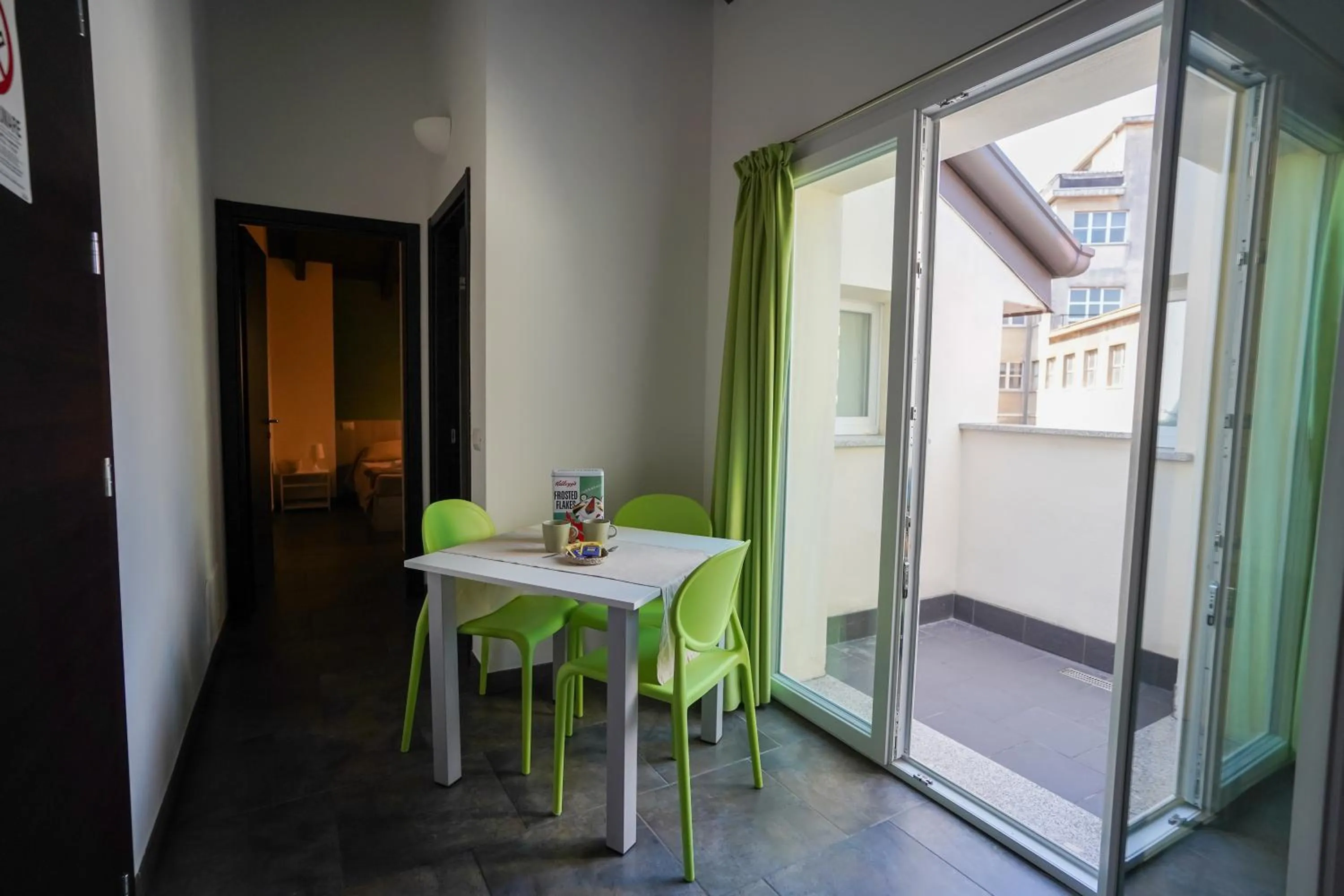 Balcony/Terrace in Bnbook Residence Matteotti