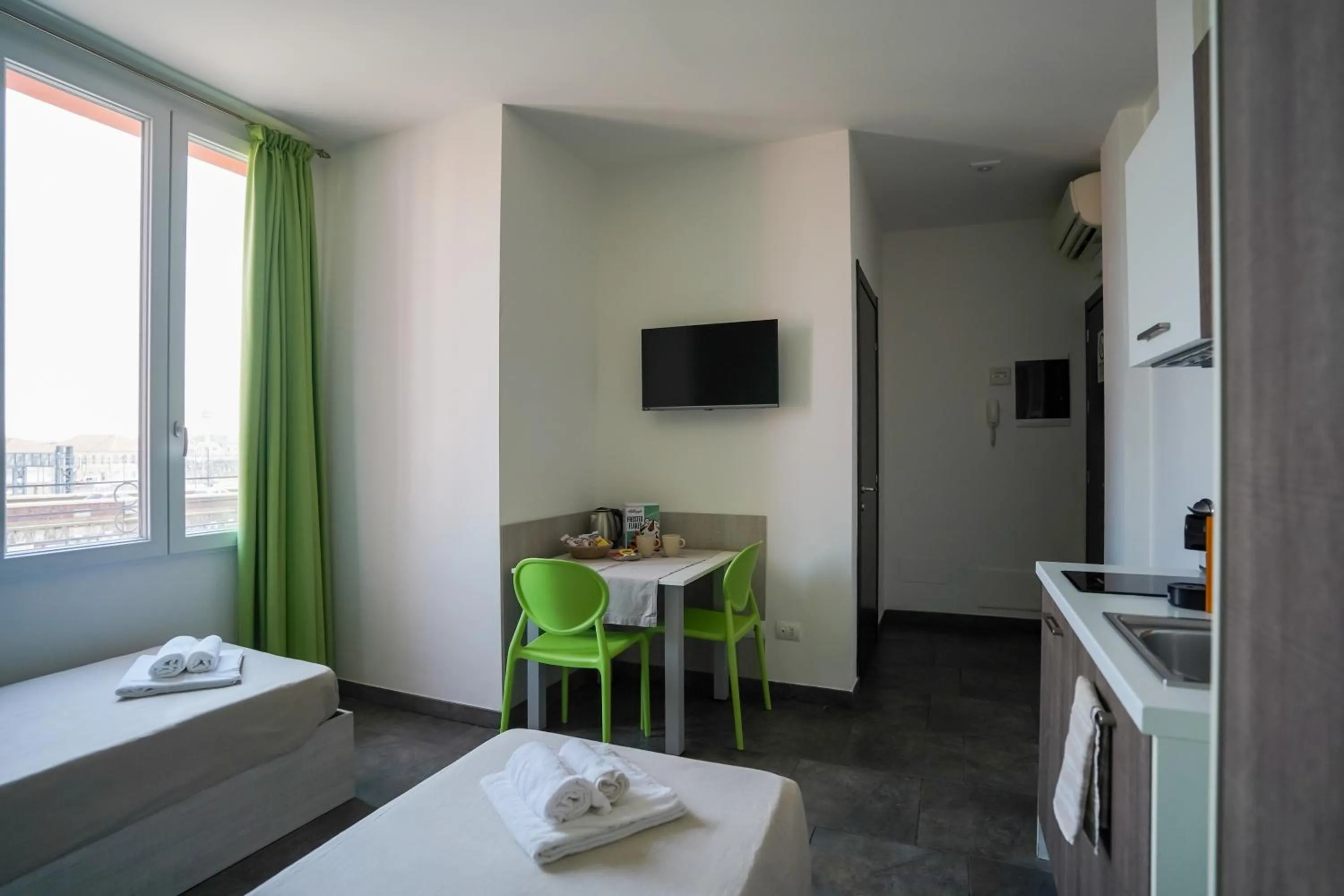 Bed in Bnbook Residence Matteotti