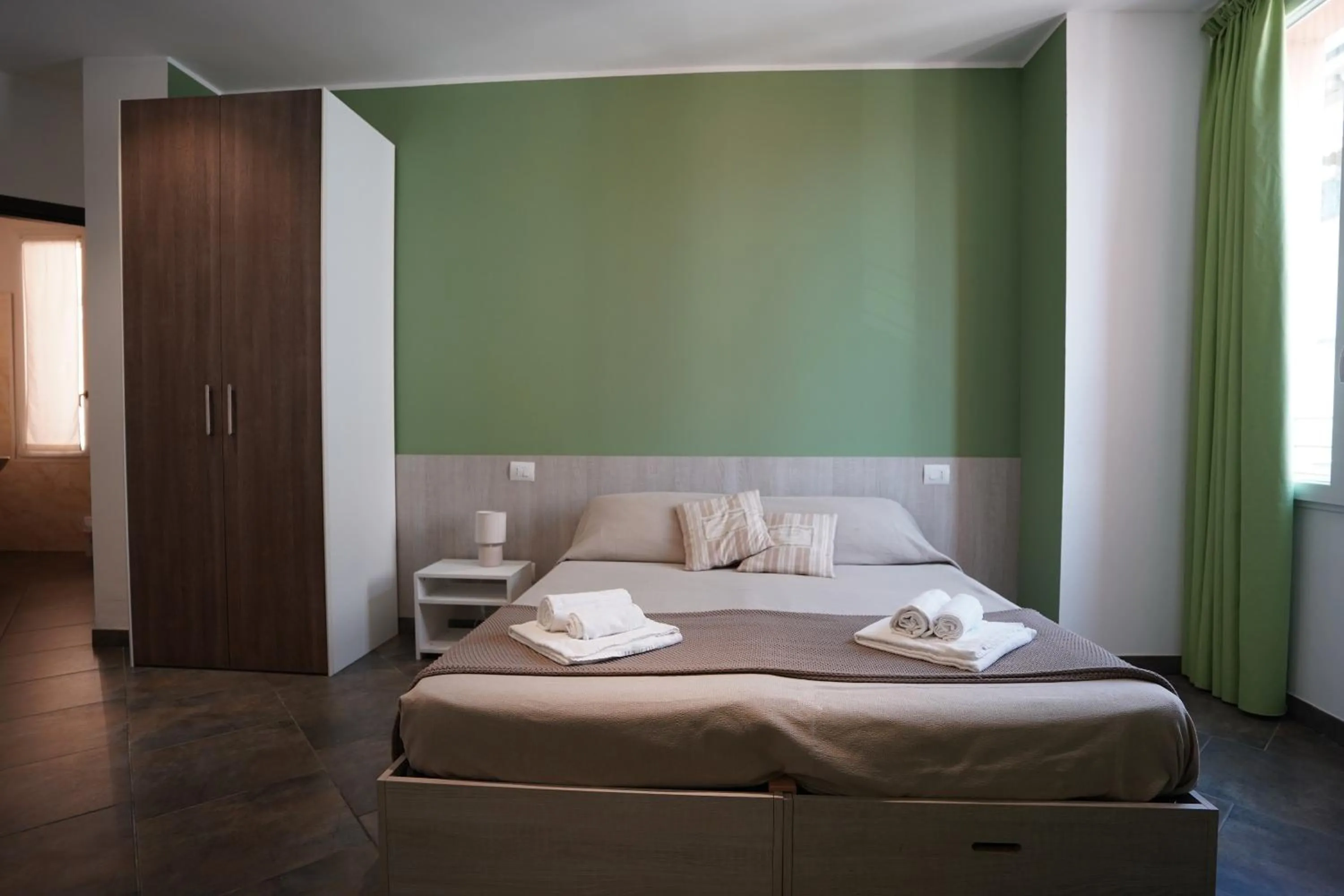 Bed in Bnbook Residence Matteotti
