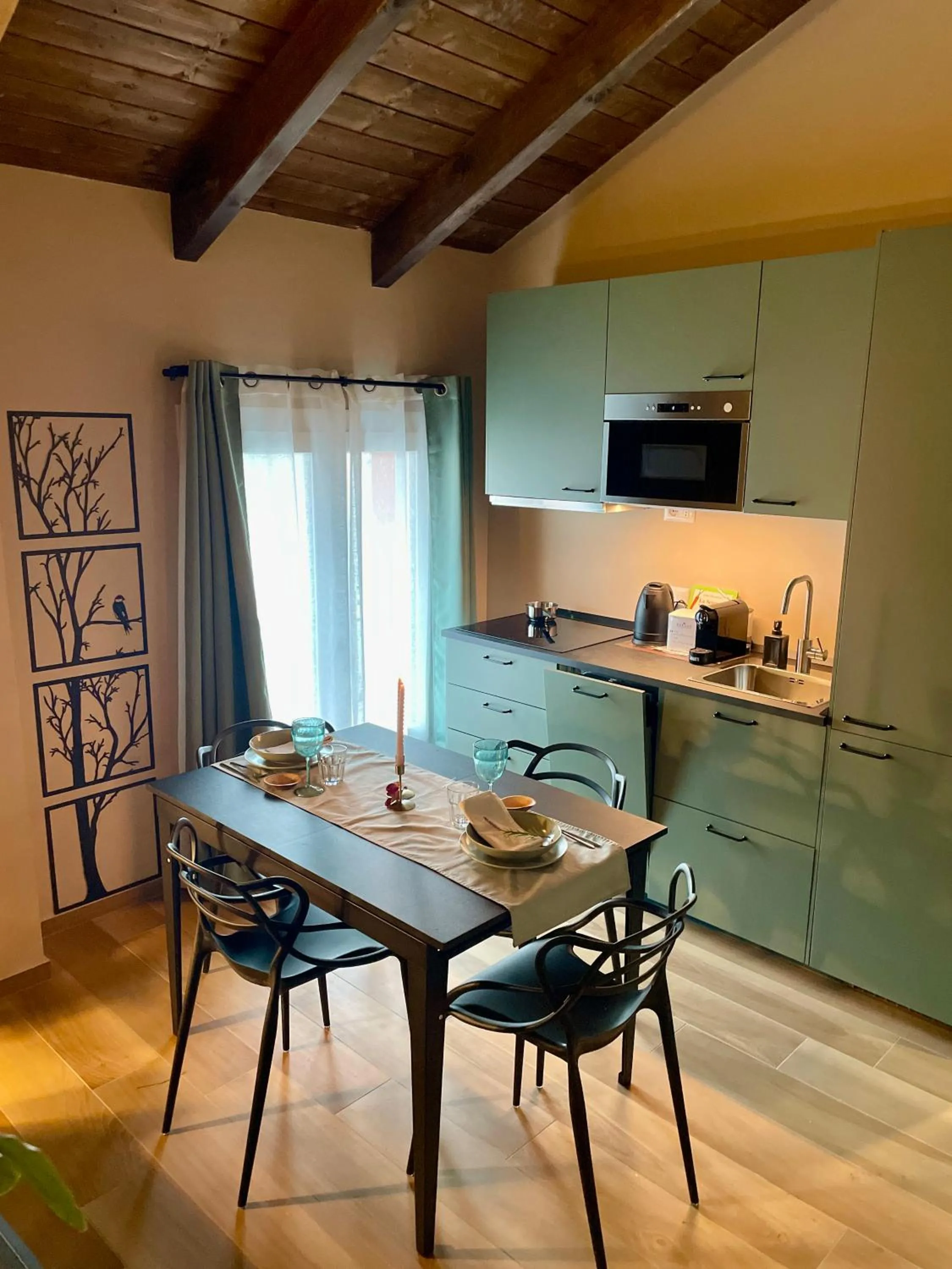 Kitchen or kitchenette in Bnbook Residence Matteotti
