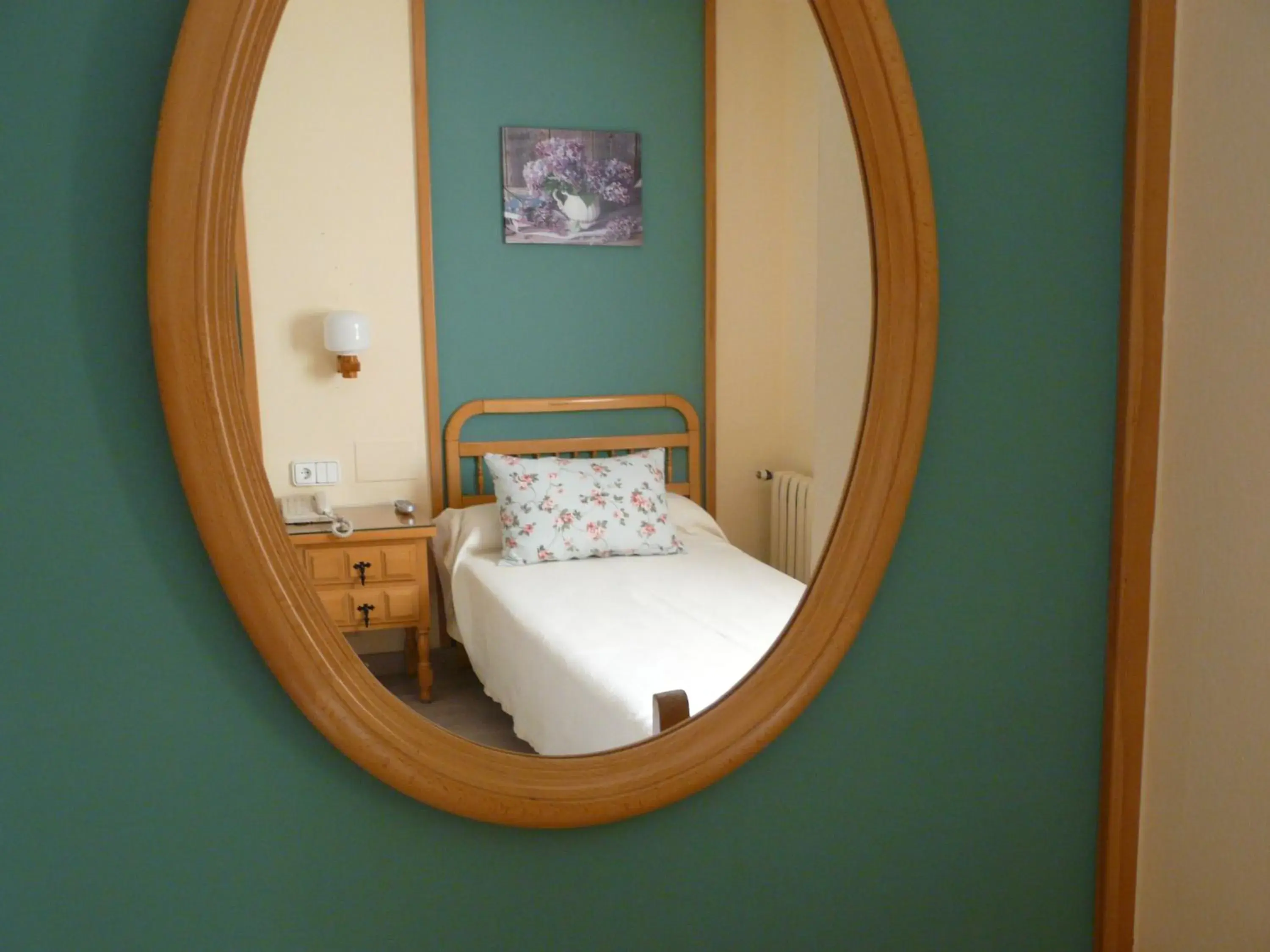 View (from property/room), Bed in Hotel Nice View (from property/room), Bed in Hotel Nice