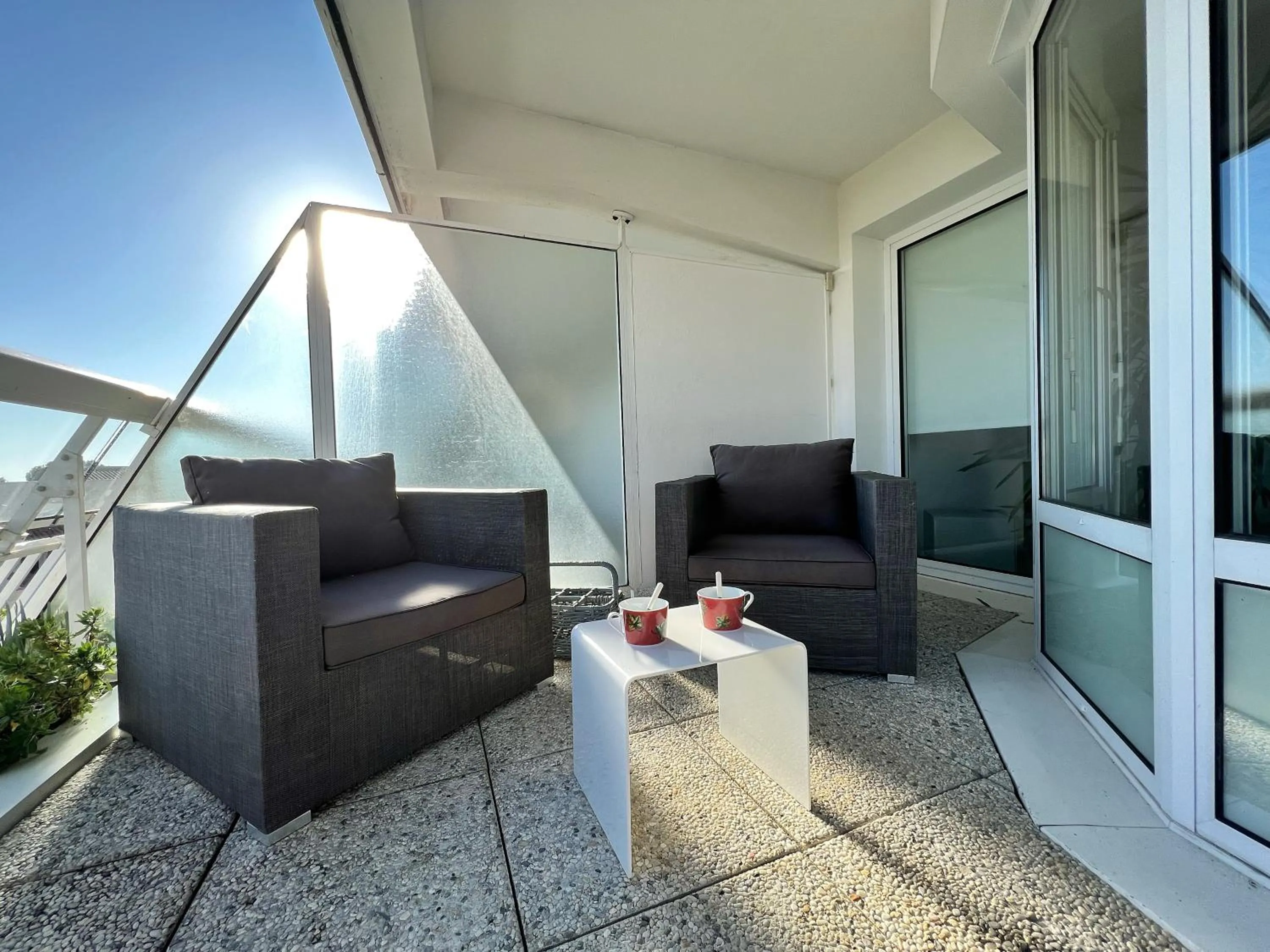 Balcony/Terrace in L'Océane - Magnifique vue mer