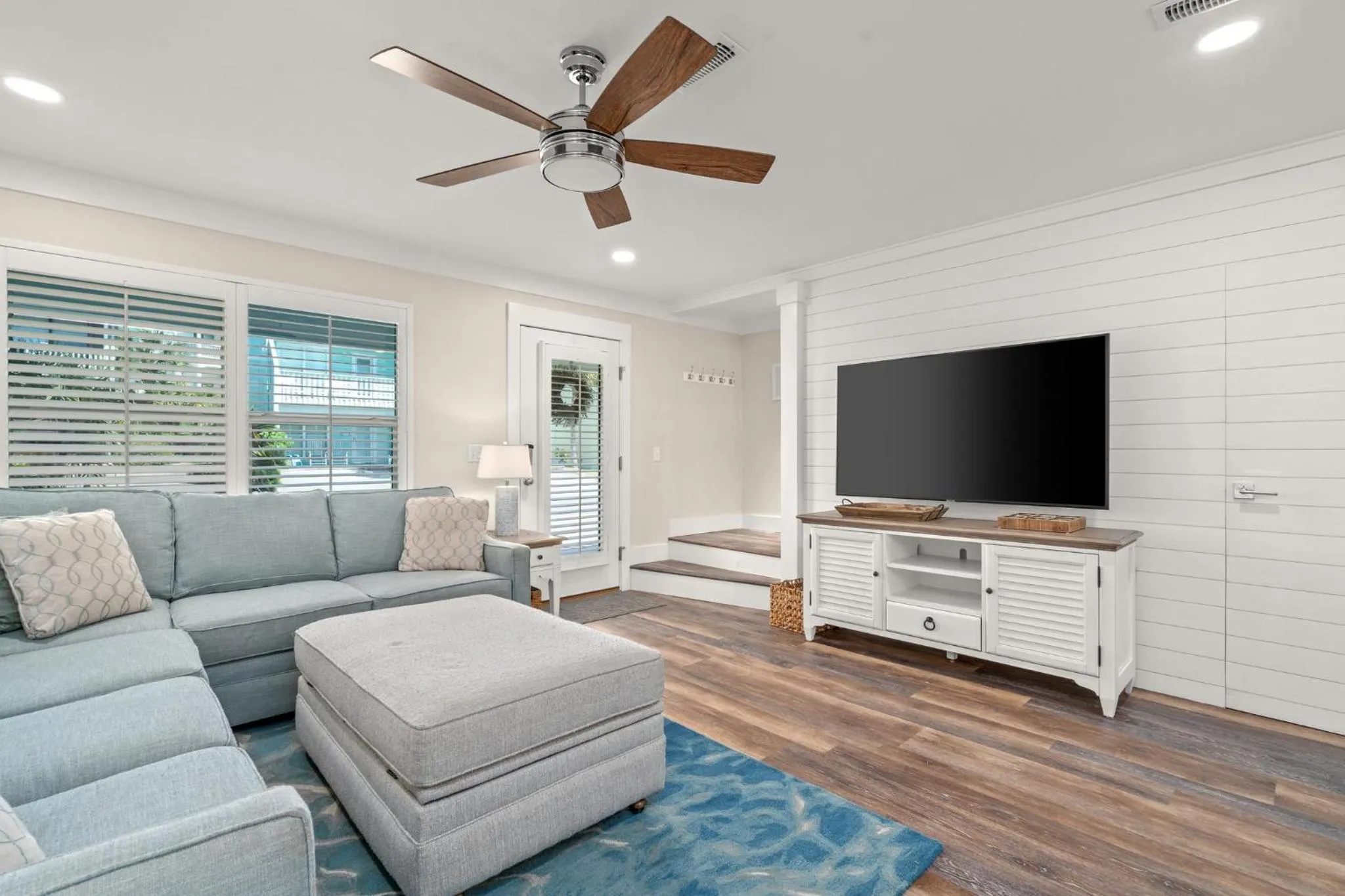 Photo of the whole room in 140 Feet To White Sandy Beaches! Newly Renovated! Pool! Grill!