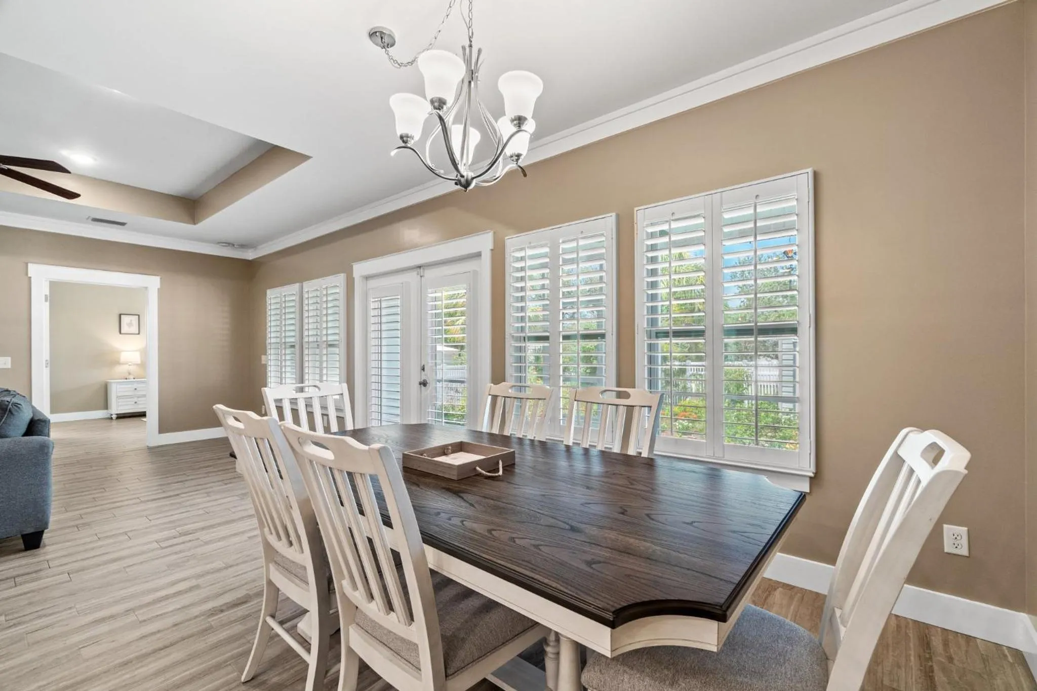 Dining area in Charming Retreat, a Short Walk to Laguna Beach, with Room for 10!