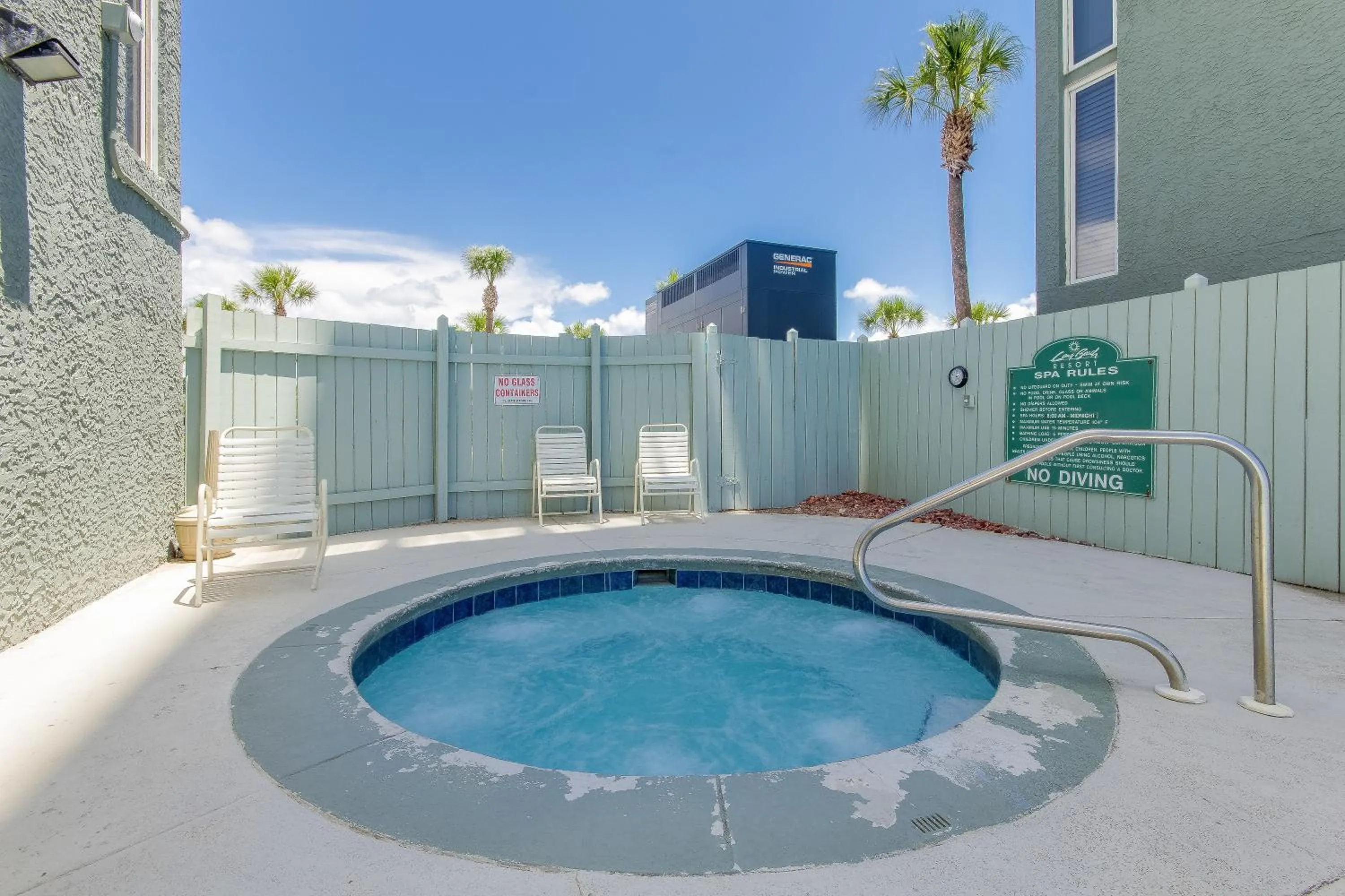 Bathroom in Beautiful Long Beach Condo unit 1-1206! TWO Gulf Masters!