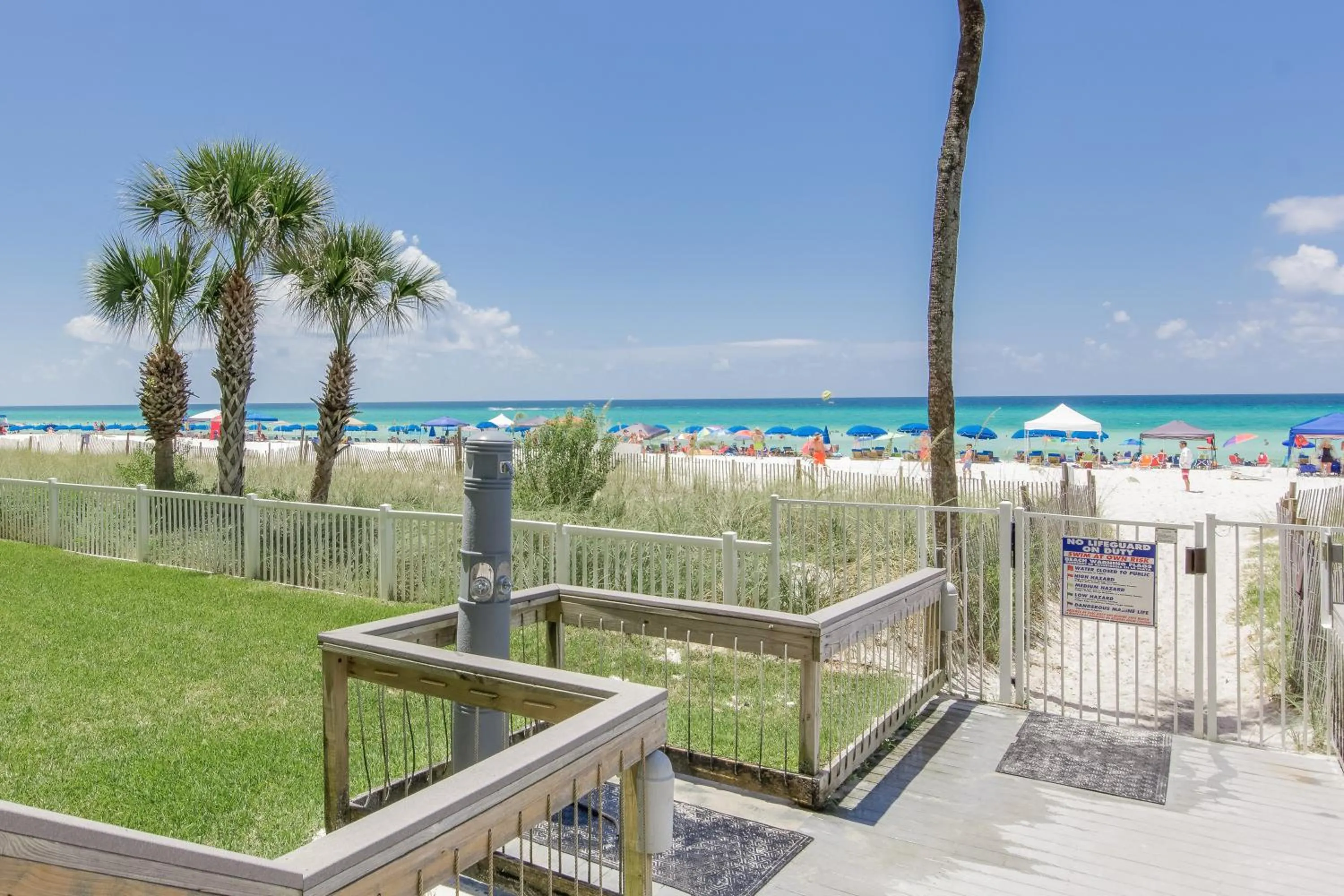 Beach in Beautiful Long Beach Condo unit 1-1206! TWO Gulf Masters!