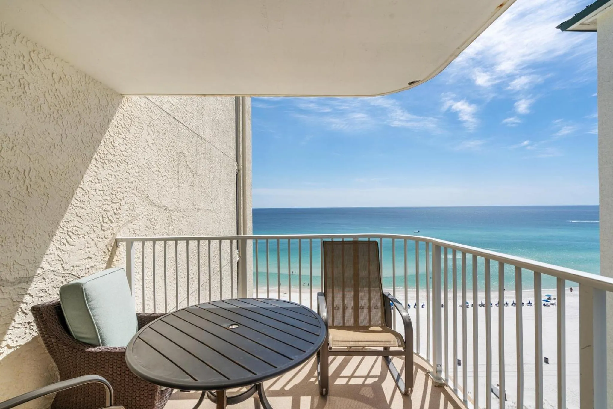 Balcony/Terrace in Beautiful Long Beach Condo unit 1-1206! TWO Gulf Masters!