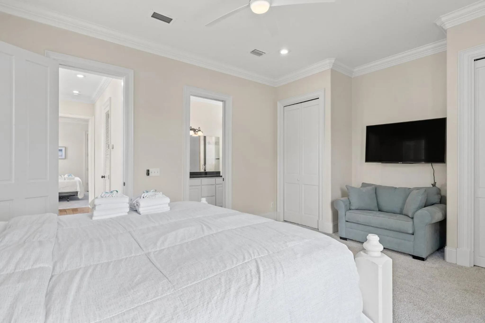 Bed in Feel Like Luxury Vacationing in this Private Community in Seagrove on 30A