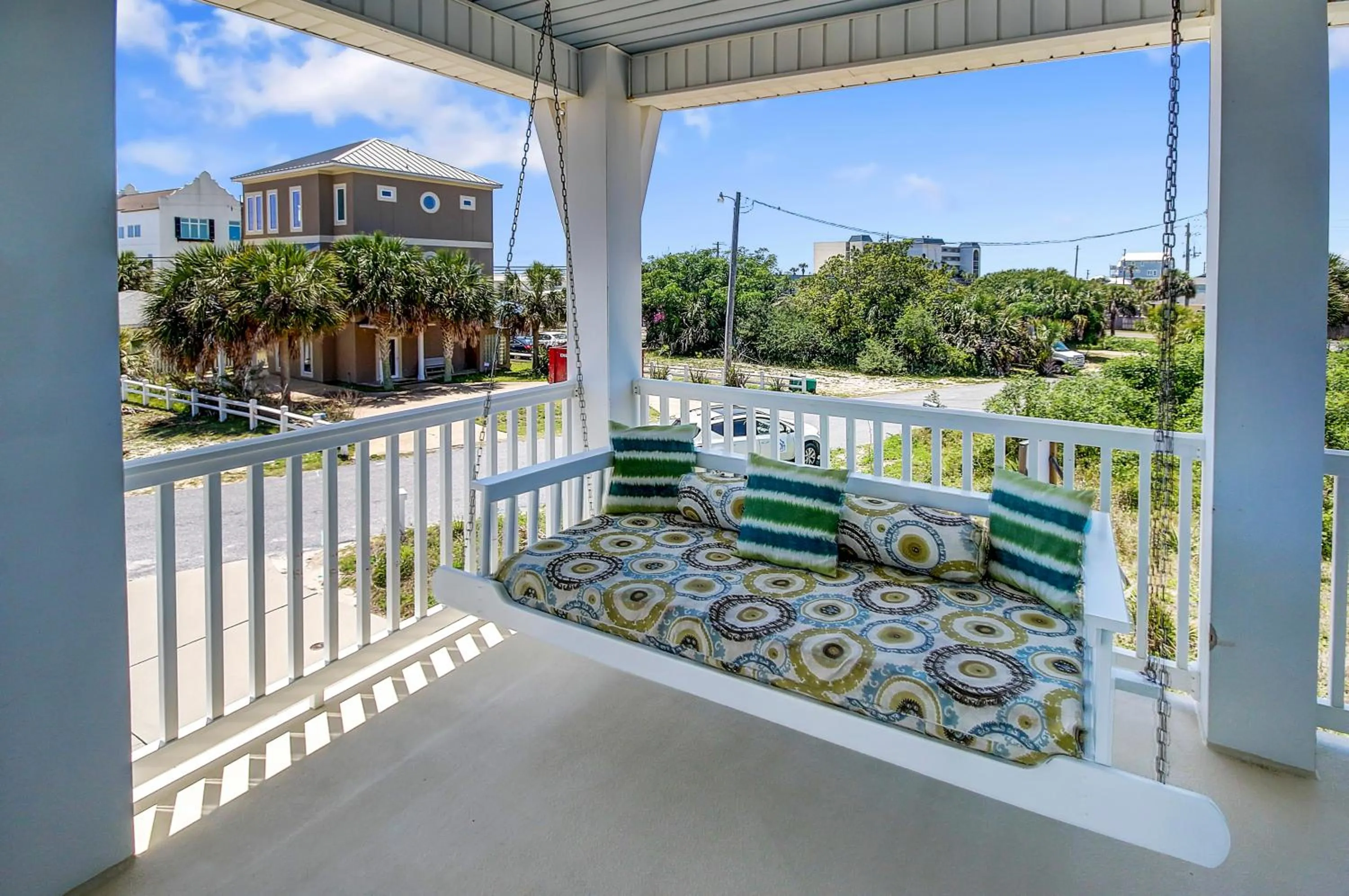 Balcony/Terrace in 5 Bed, 5 Bath Beach Home/Only a 3 Minute Walk To The Beach! SLEEPS 12