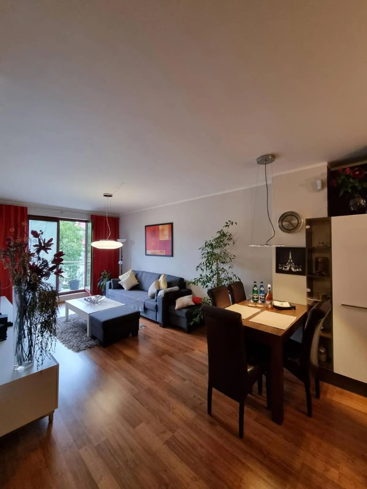 Living room, Bed in Central business apartment - FREE PARKING