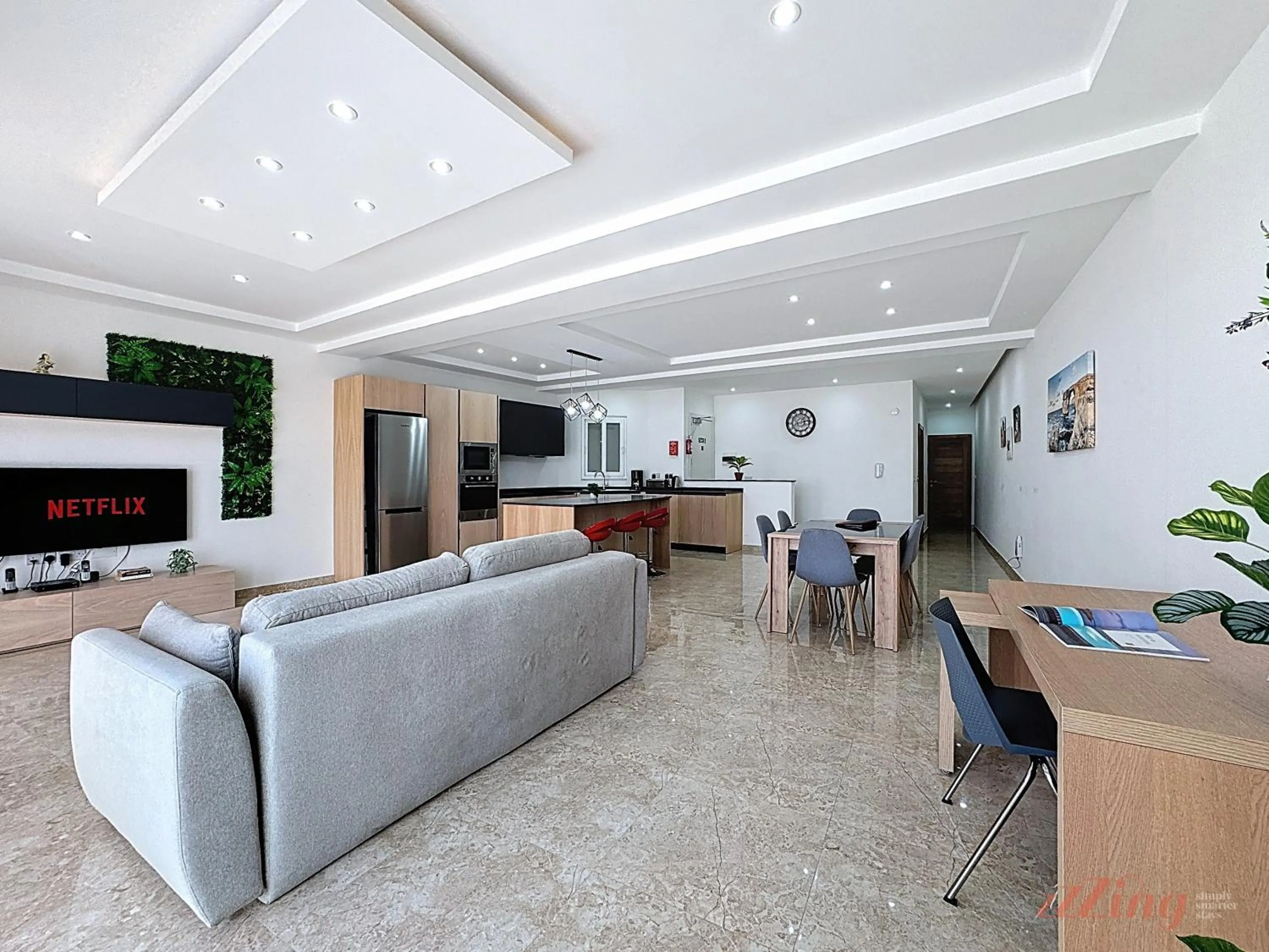 TV and multimedia in Scenic Gozo Apartment & Shared Pool