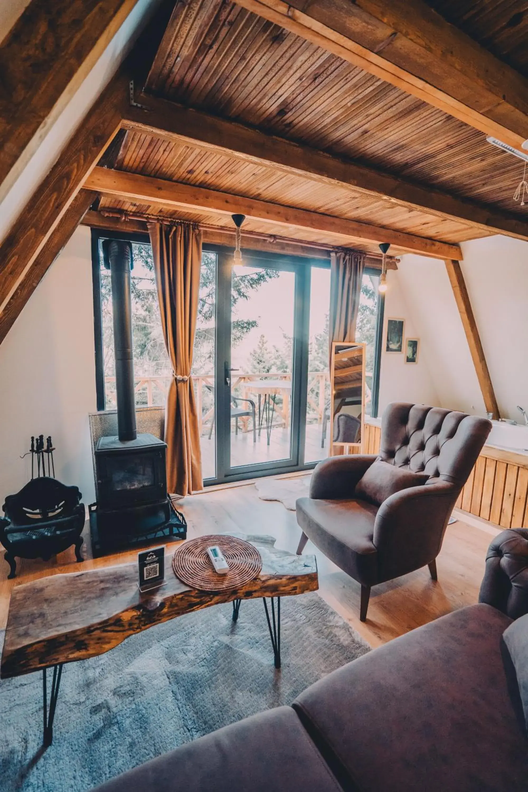 Living room in Montana Suite Bungalows Living room in Montana Suite Bungalows