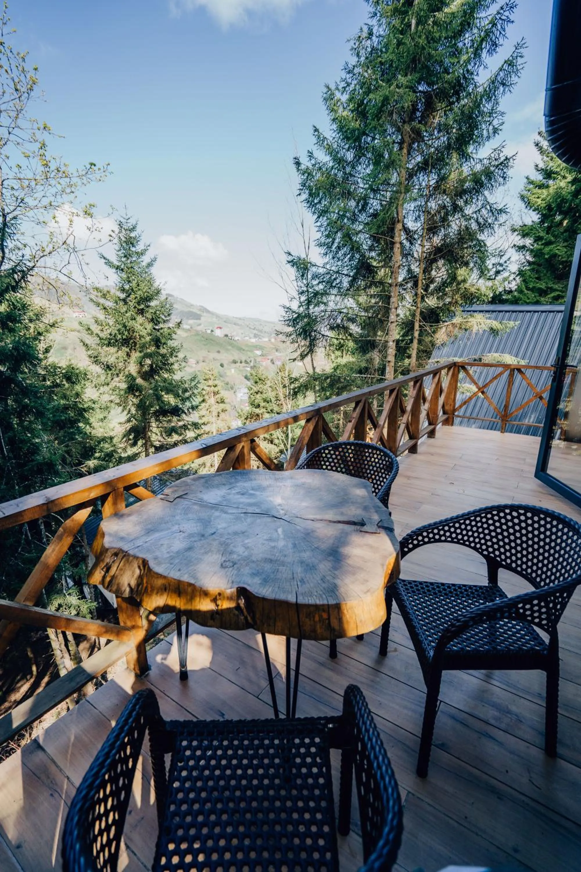 Patio in Montana Suite Bungalows