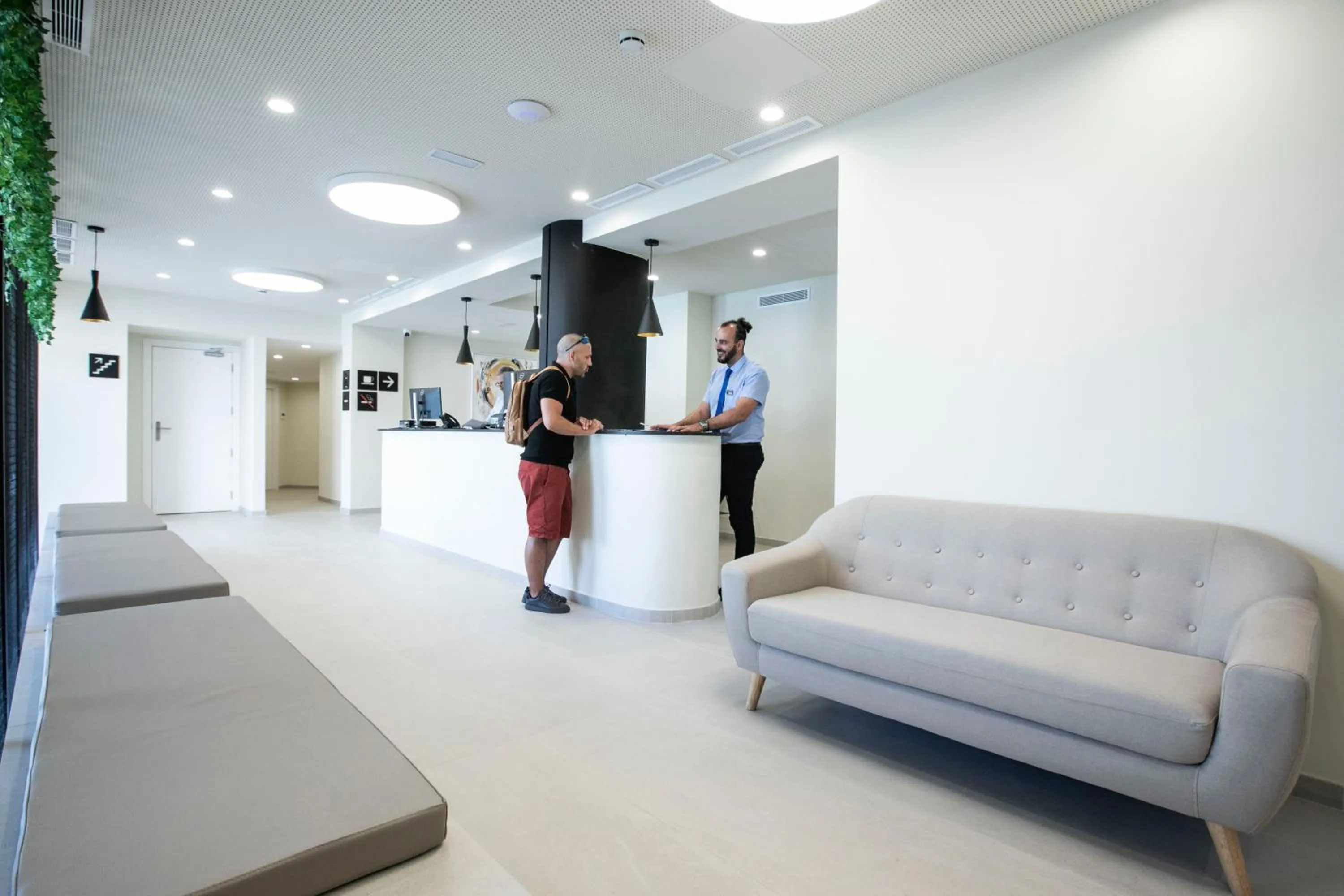 Lobby or reception in Hotel Coral Boutique by gaiarooms