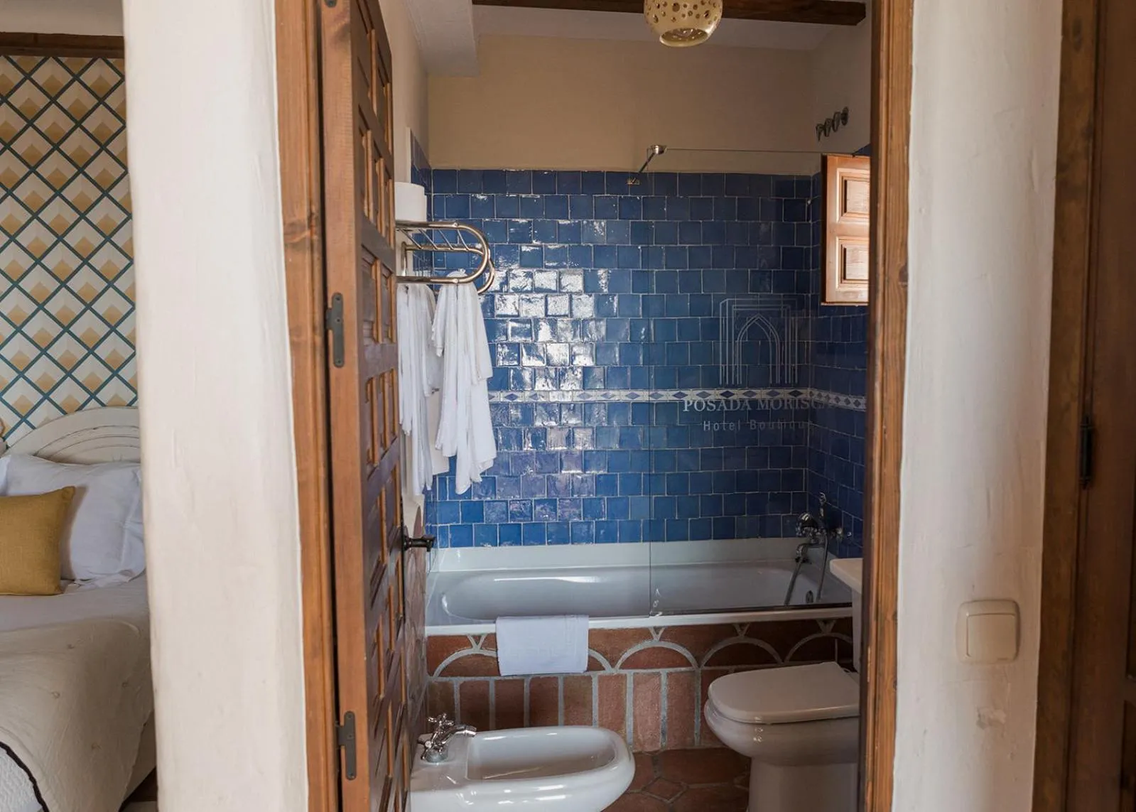 Bathroom in Posada Morisca Charming Hotel Boutique
