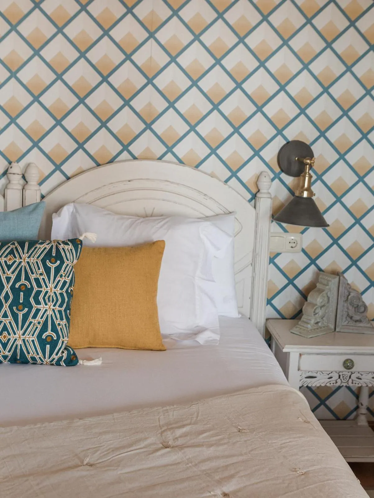 Bed in Posada Morisca Charming Hotel Boutique