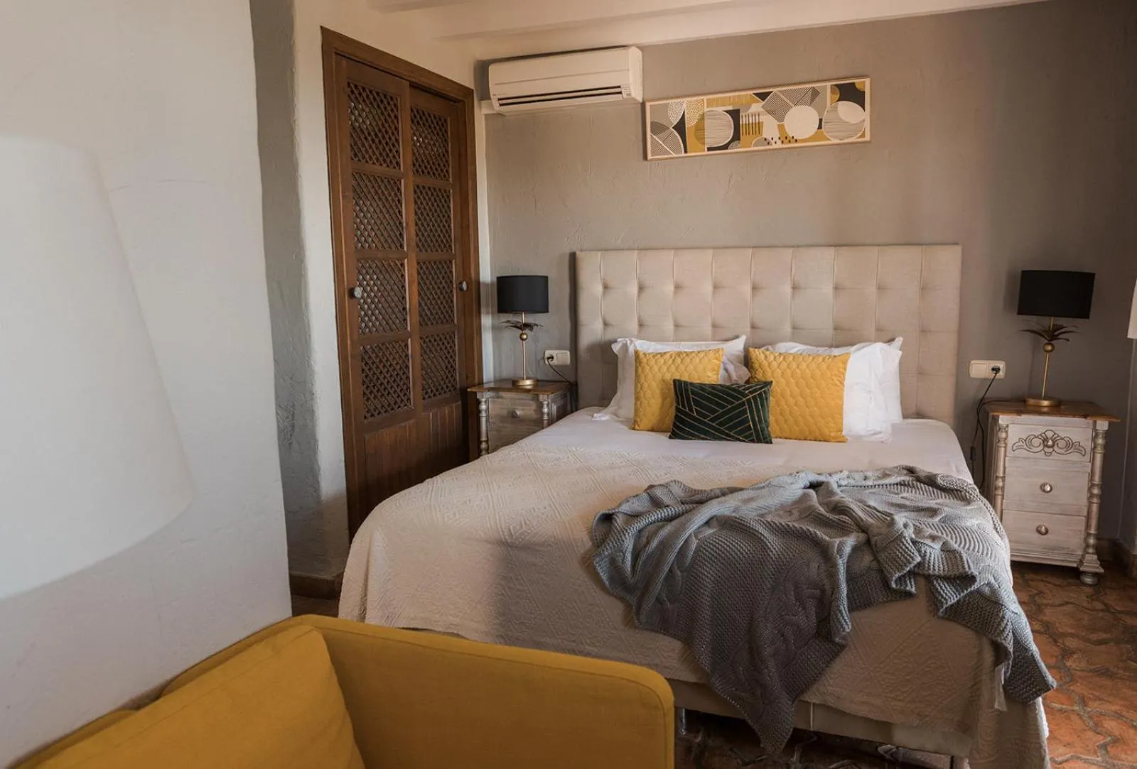 Bed in Posada Morisca Charming Hotel Boutique