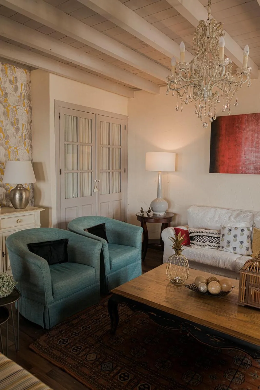 Living room in Posada Morisca Charming Hotel Boutique