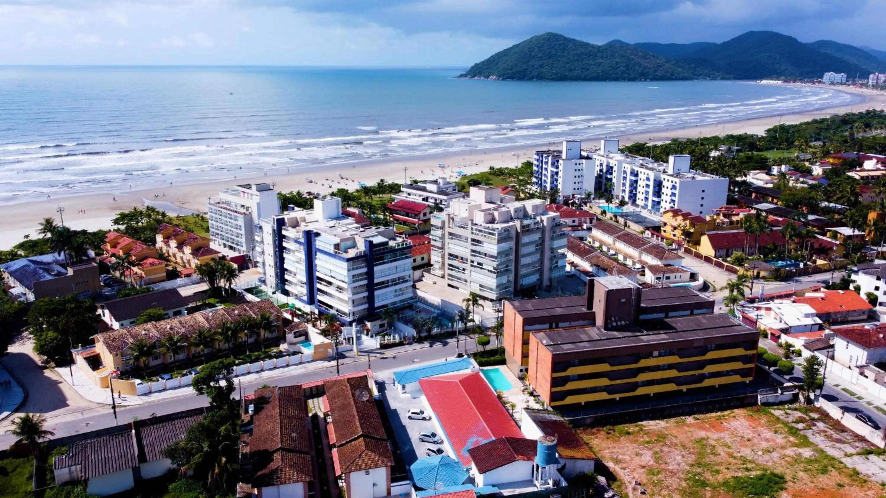Bird's eye view in Pousada Ilha de Santorini