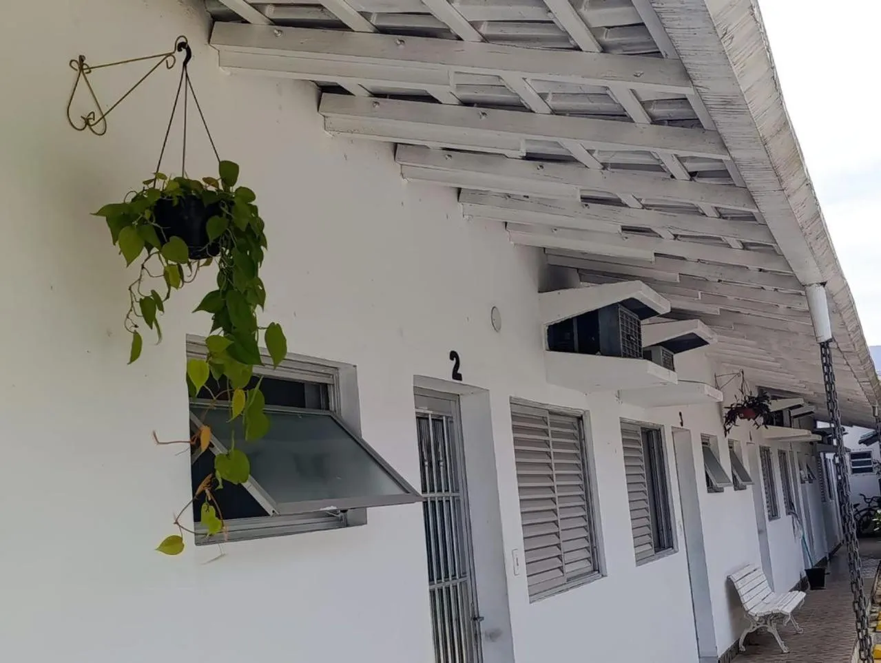 Balcony/Terrace in Pousada Ilha de Santorini