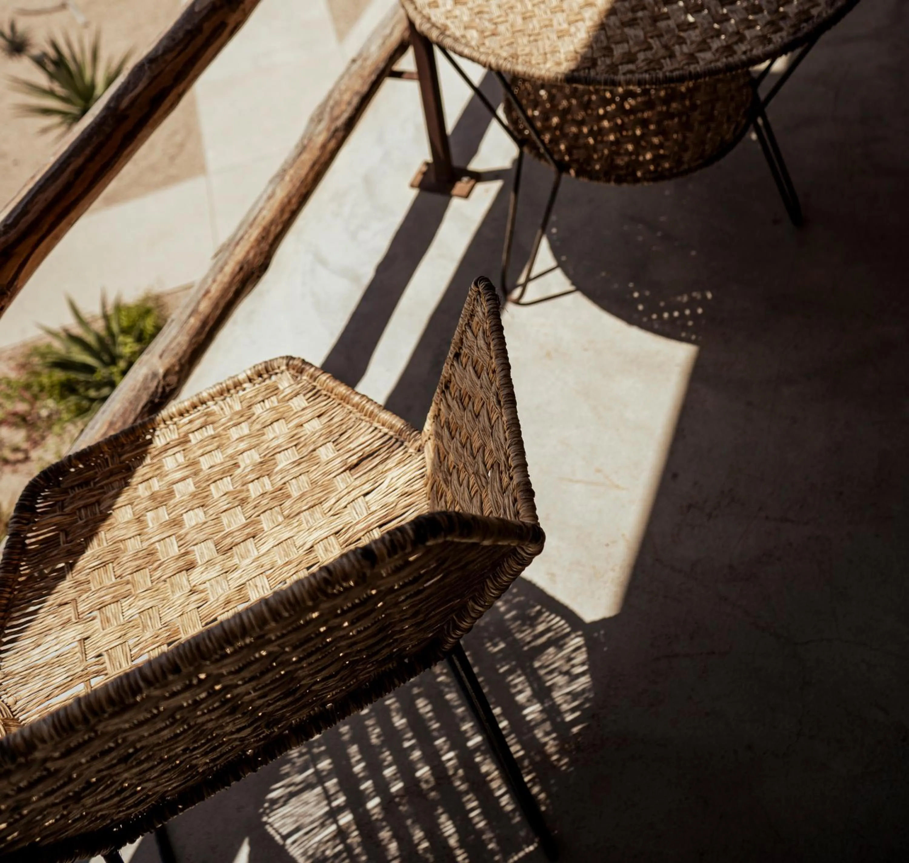 Balcony/Terrace in Baja Temple