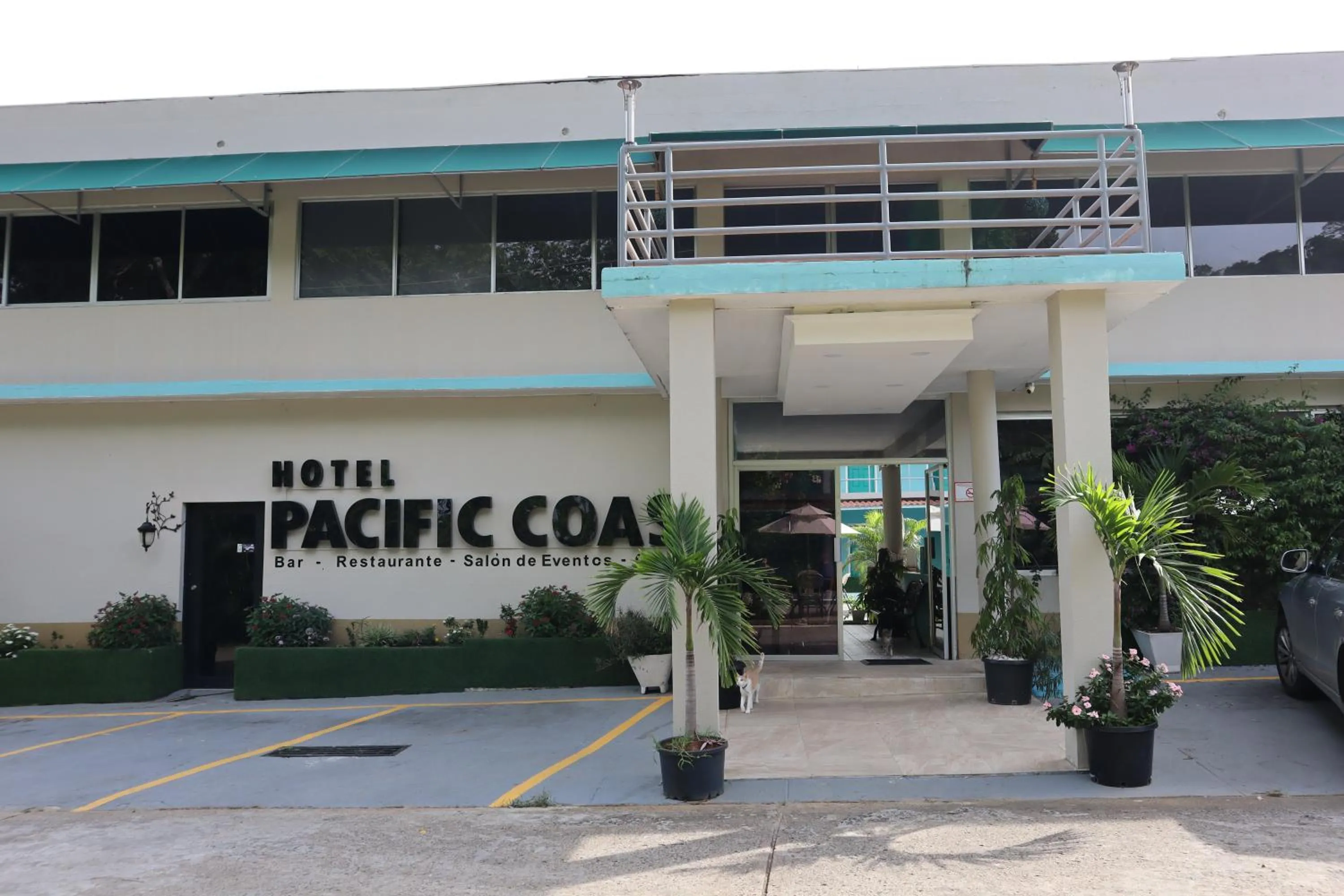 Property building in Pacific Coast Hotel
