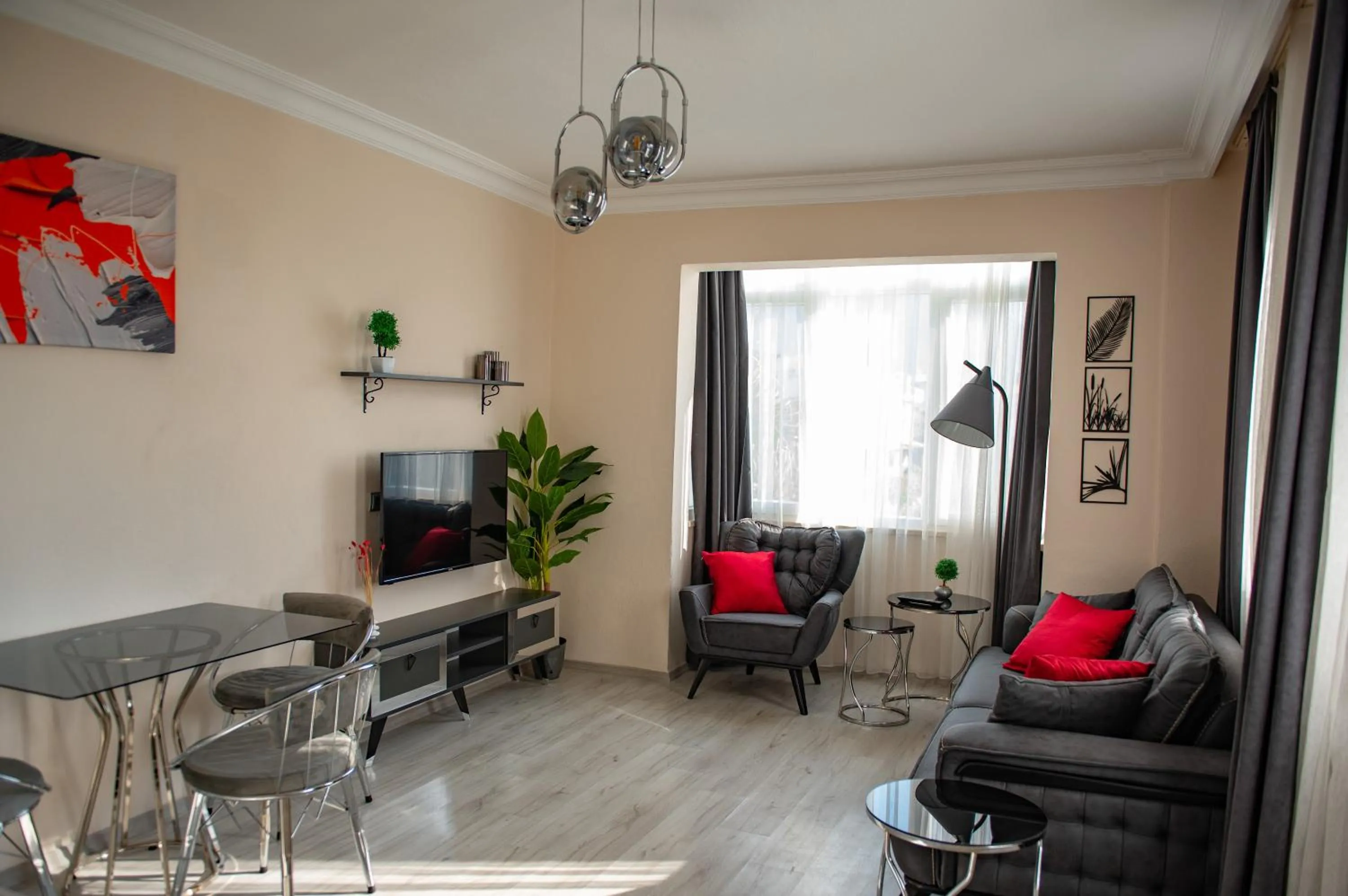 Communal lounge/ TV room in Carrington Suites