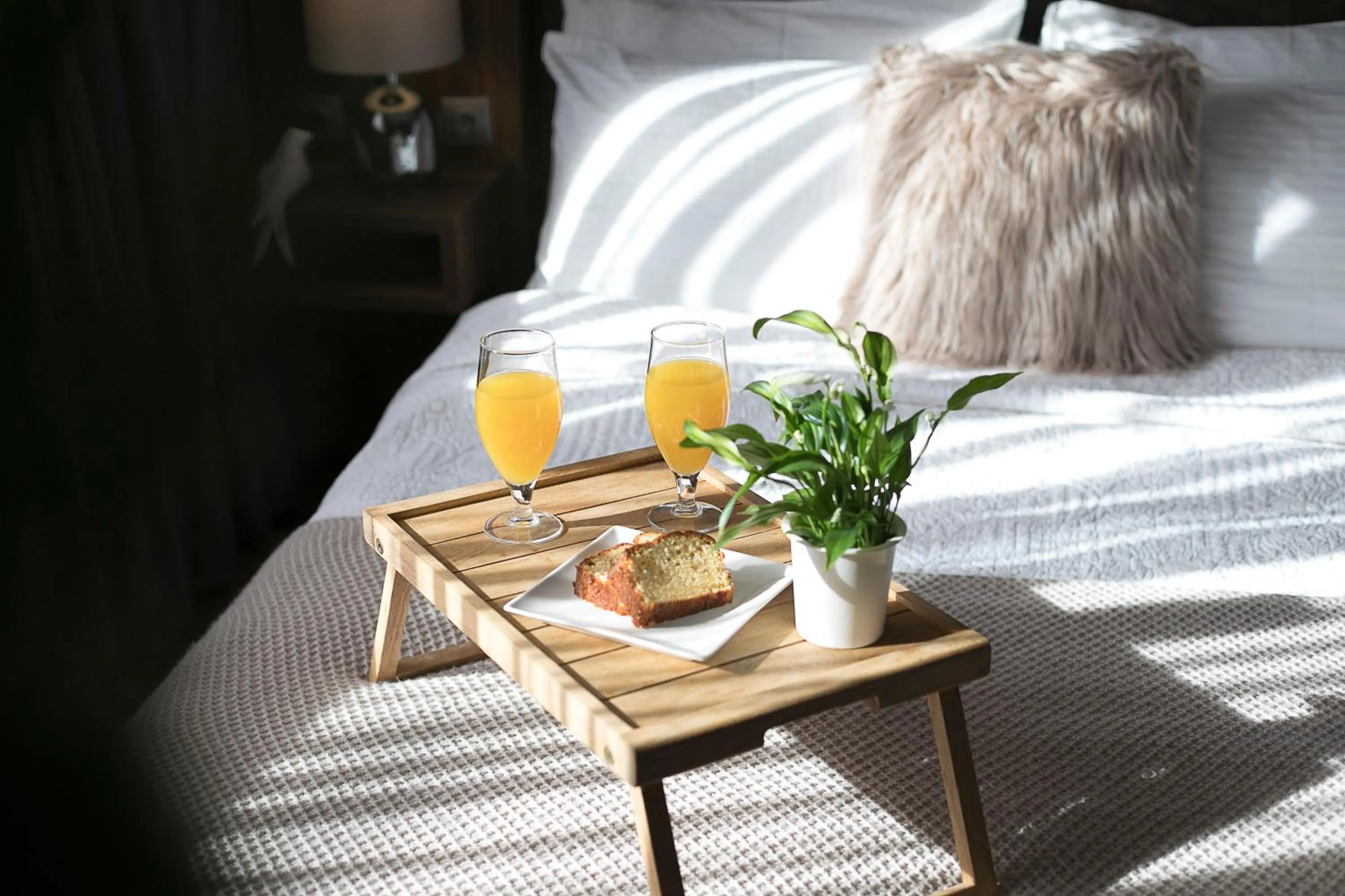 Decorative detail, Bed in Plaza Hotel, Philian Hotels and Resorts
