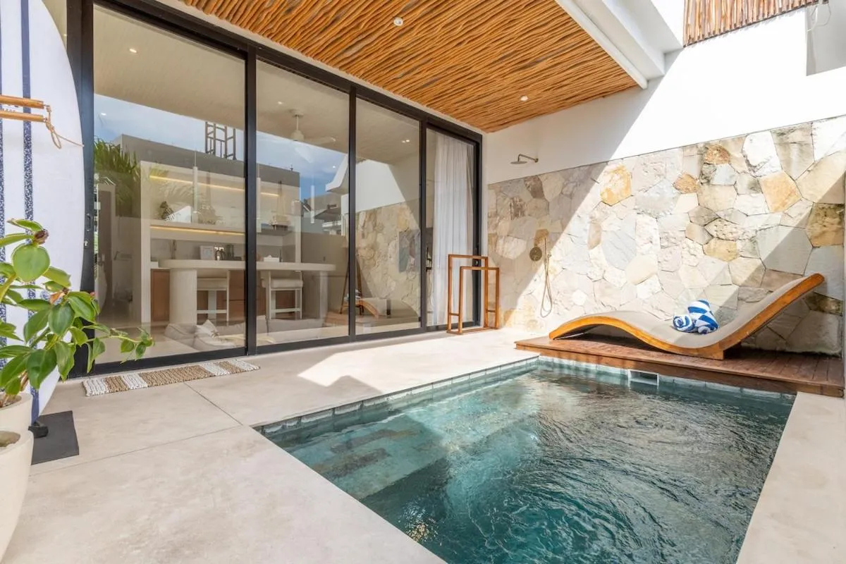 Pool view in Sore Pererenan Residence Unit 3