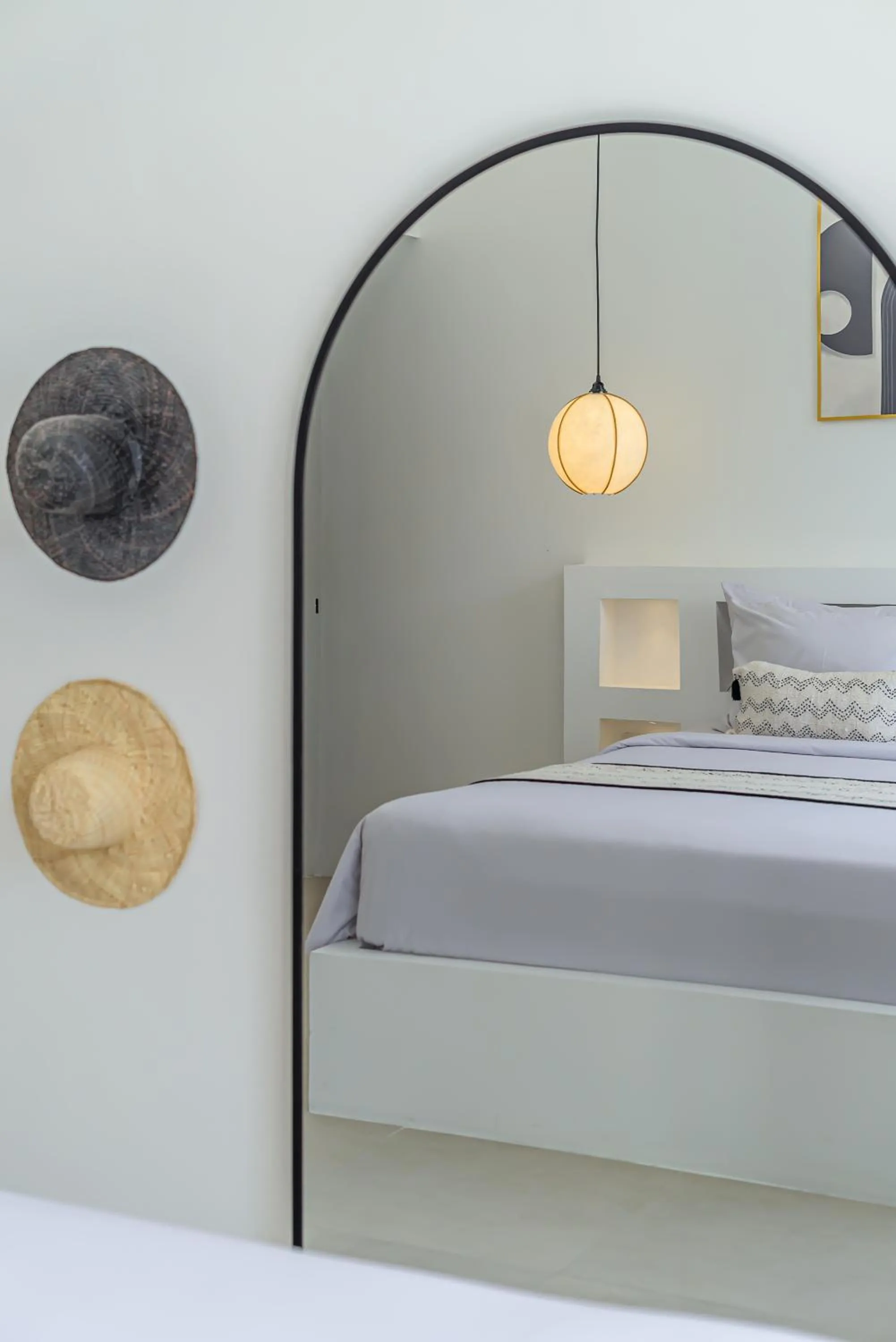 Bed in Villa Sunset and Sunrise - 2BR elegant villa in Central Canggu
