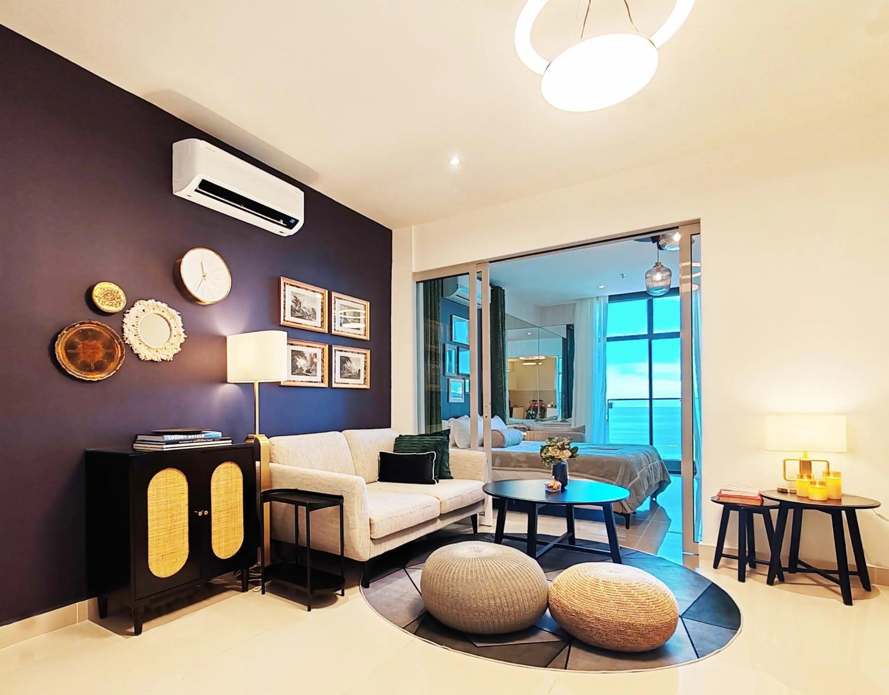 Balcony/Terrace in Seaview Bliss Studio By Tropical Elegance