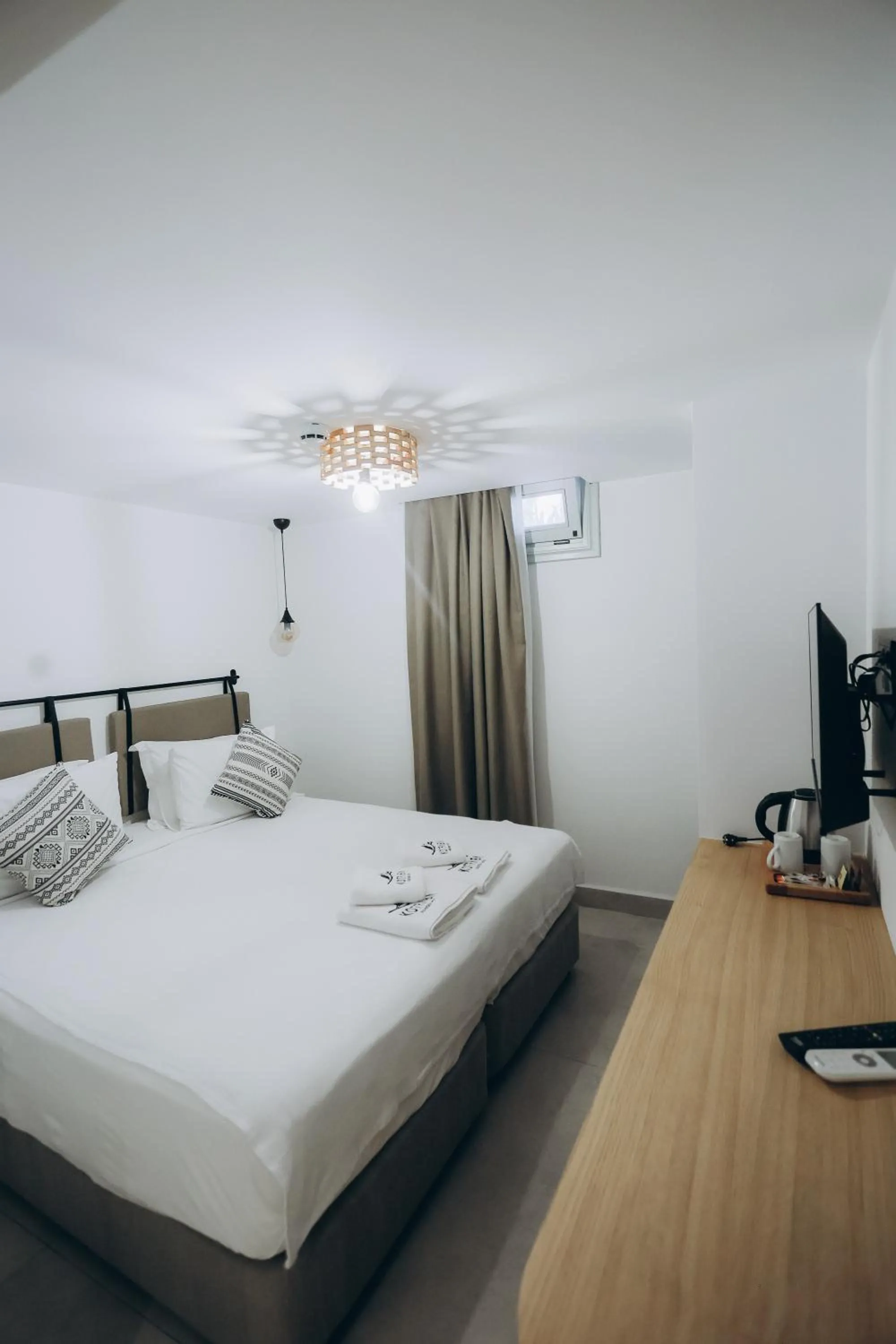 Bed in Kotraba Alacati Hotel